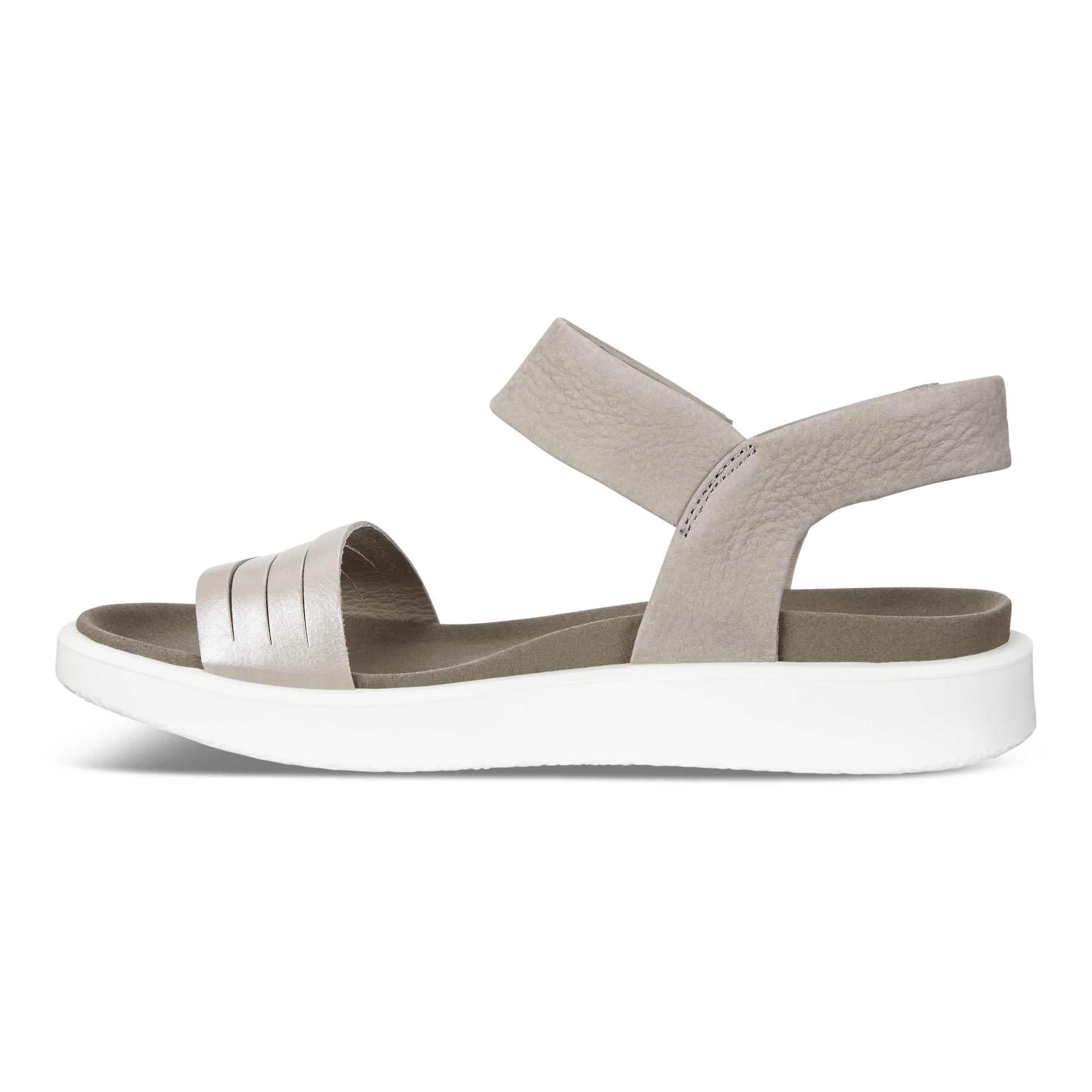ECCO Women's Flowt Sandals - Metallics - Inside