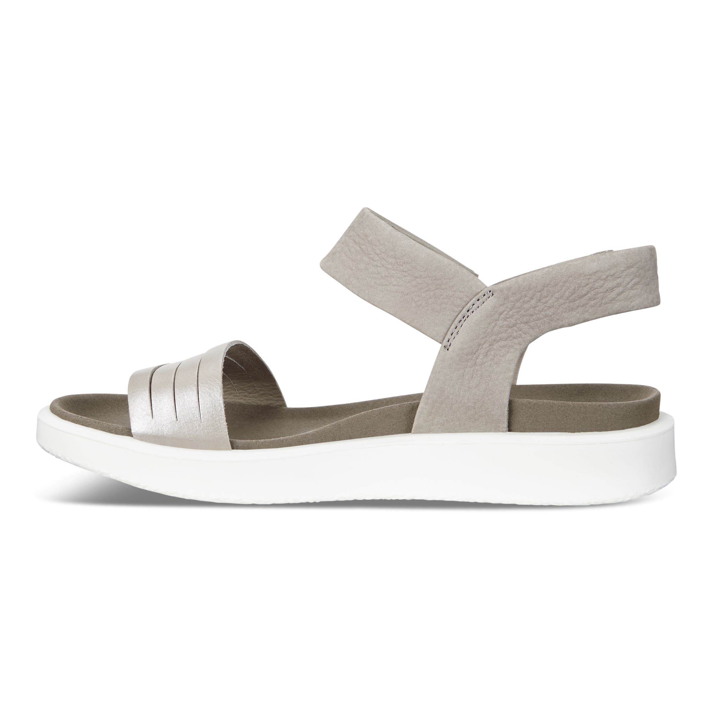 ECCO Women's Flowt Sandals - Metallics - Inside