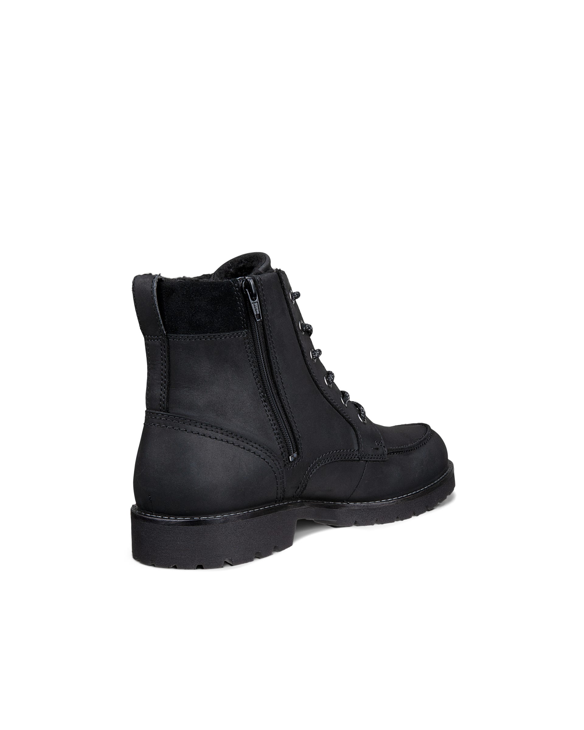 ECCO® CHARLESTOWN Herren Wasserdichte Schnürstiefel aus Nubukleder - Schwarz - Outside