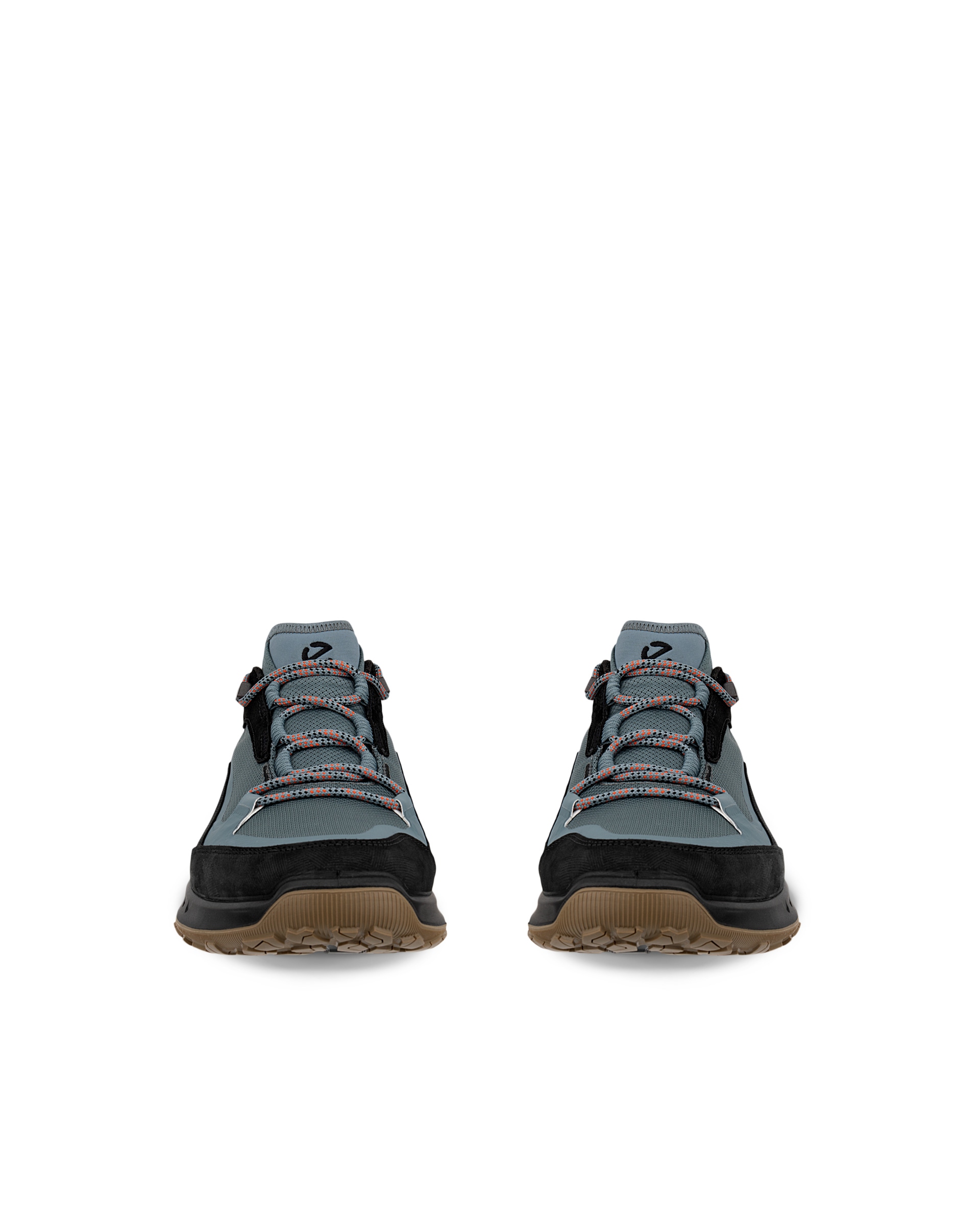 ECCO ULT-TRN Low メンズ ヌバックウォータープルーフハイキングシューズ - ブルー - Front pair