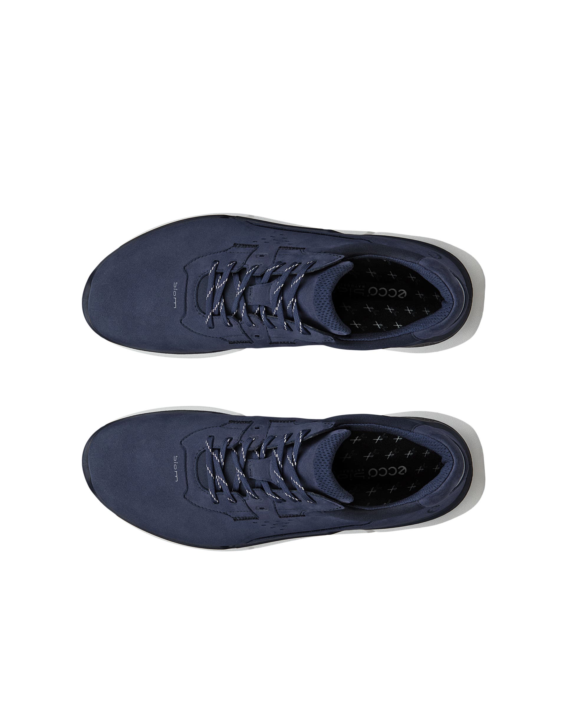 Pánske nubukové tenisky ECCO® BIOM 2.2 - Modrá - Top left pair