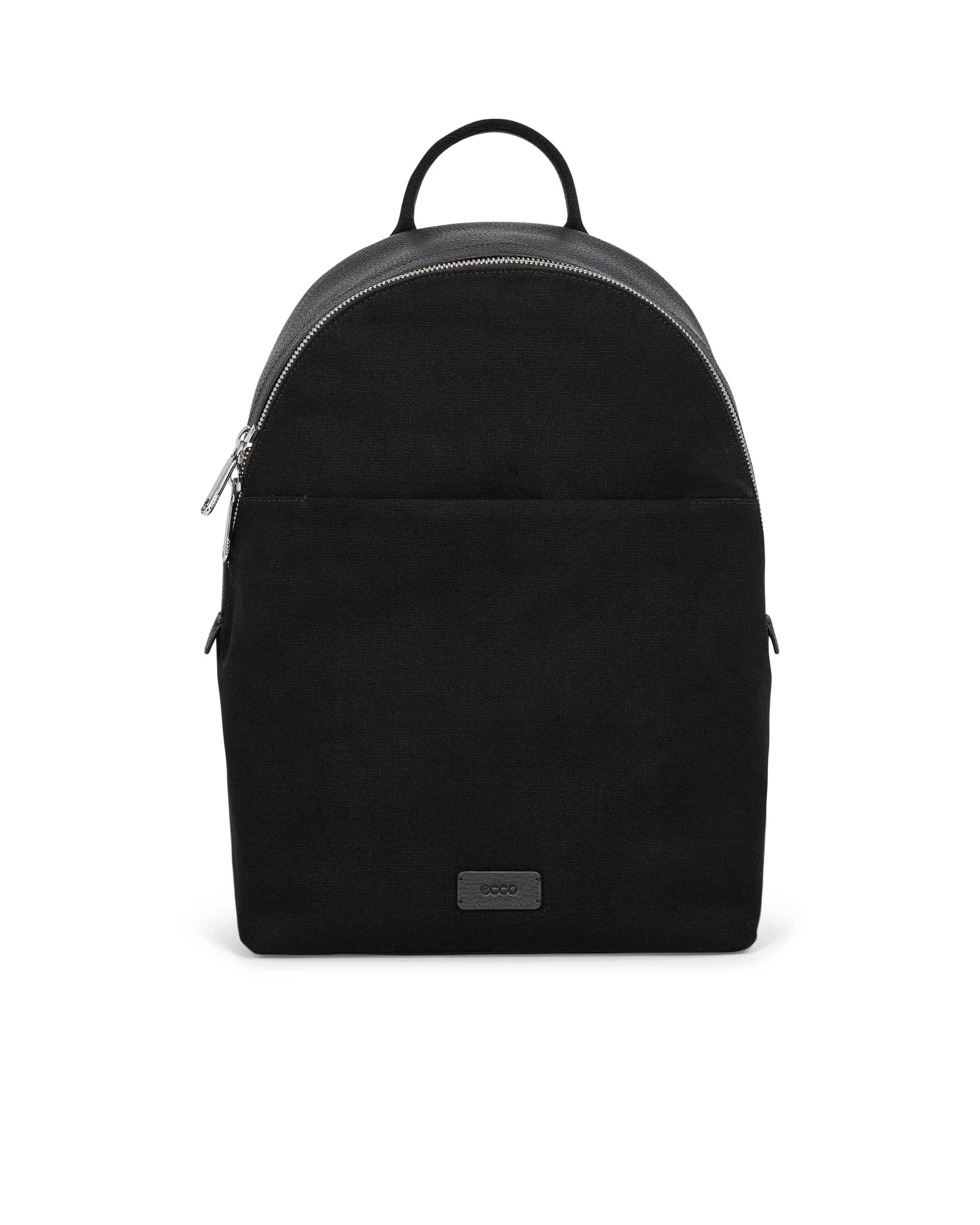 バッグ ECCO POC Small Backpack Canvas ECCO® Textureblock Textile Backpack | Black