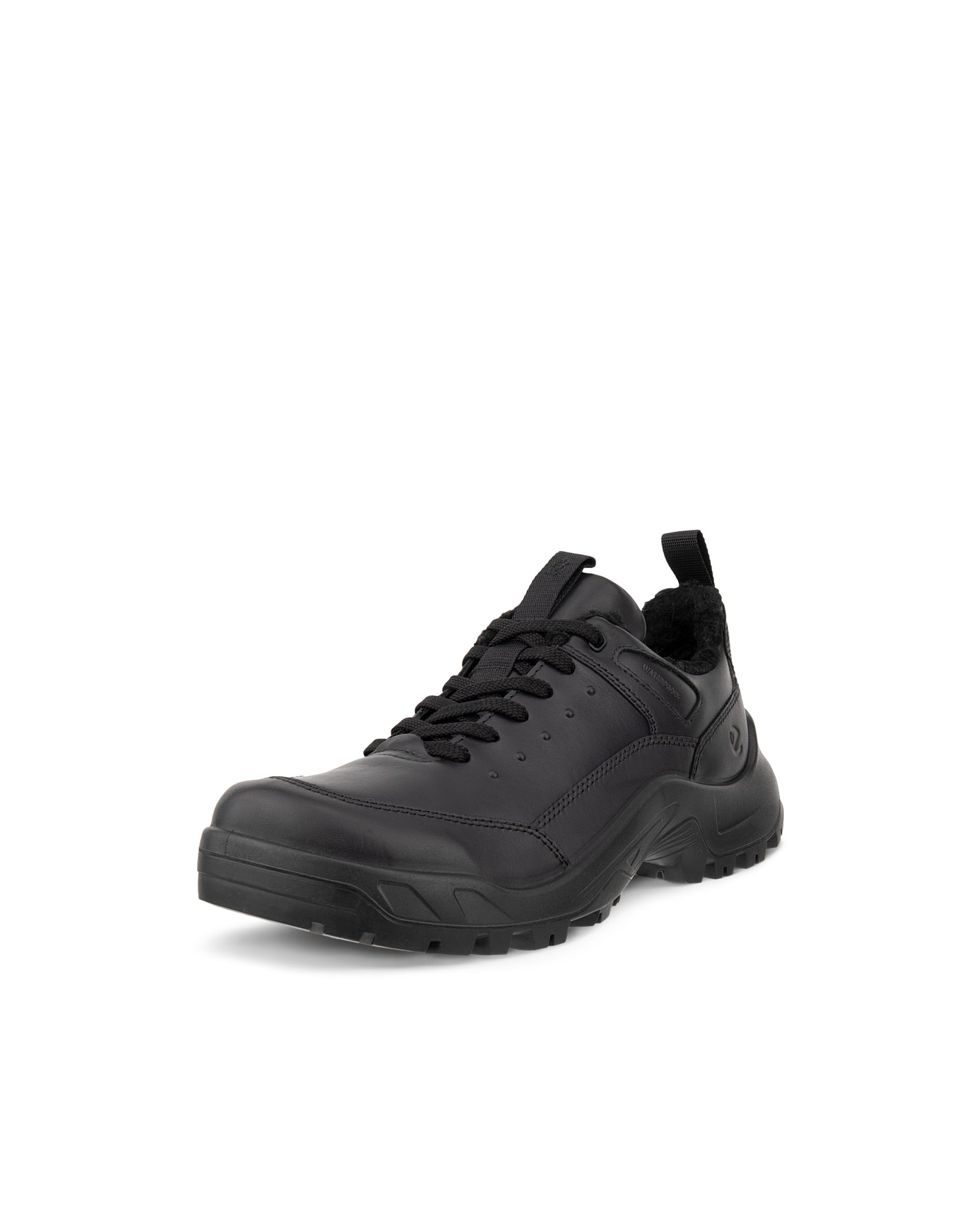 Men's ECCO® Offroad Leather Waterproof Shoe - Black - Main