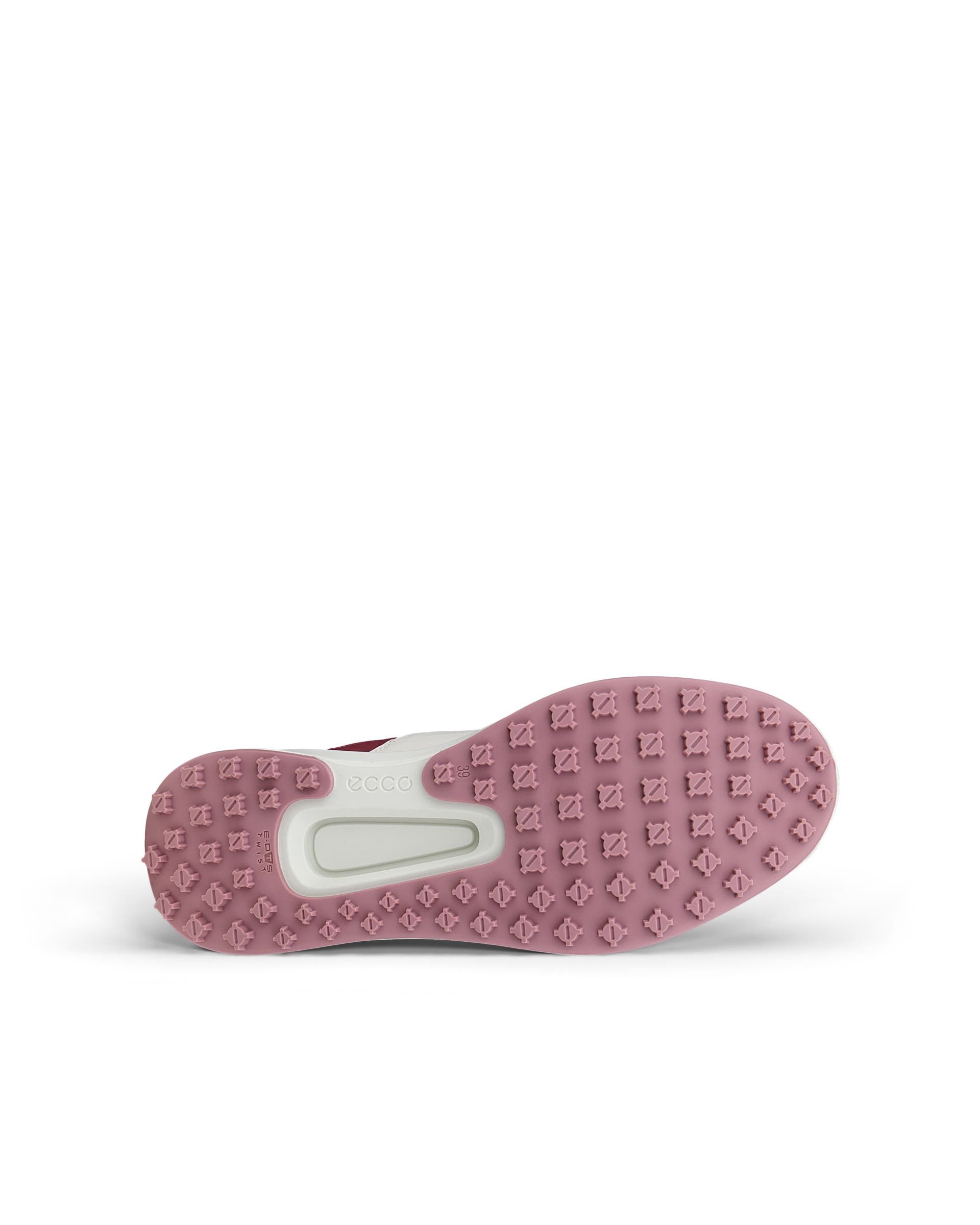 Women's ECCO® Golf Core Leather Waterproof Golf Shoe - White - Sole