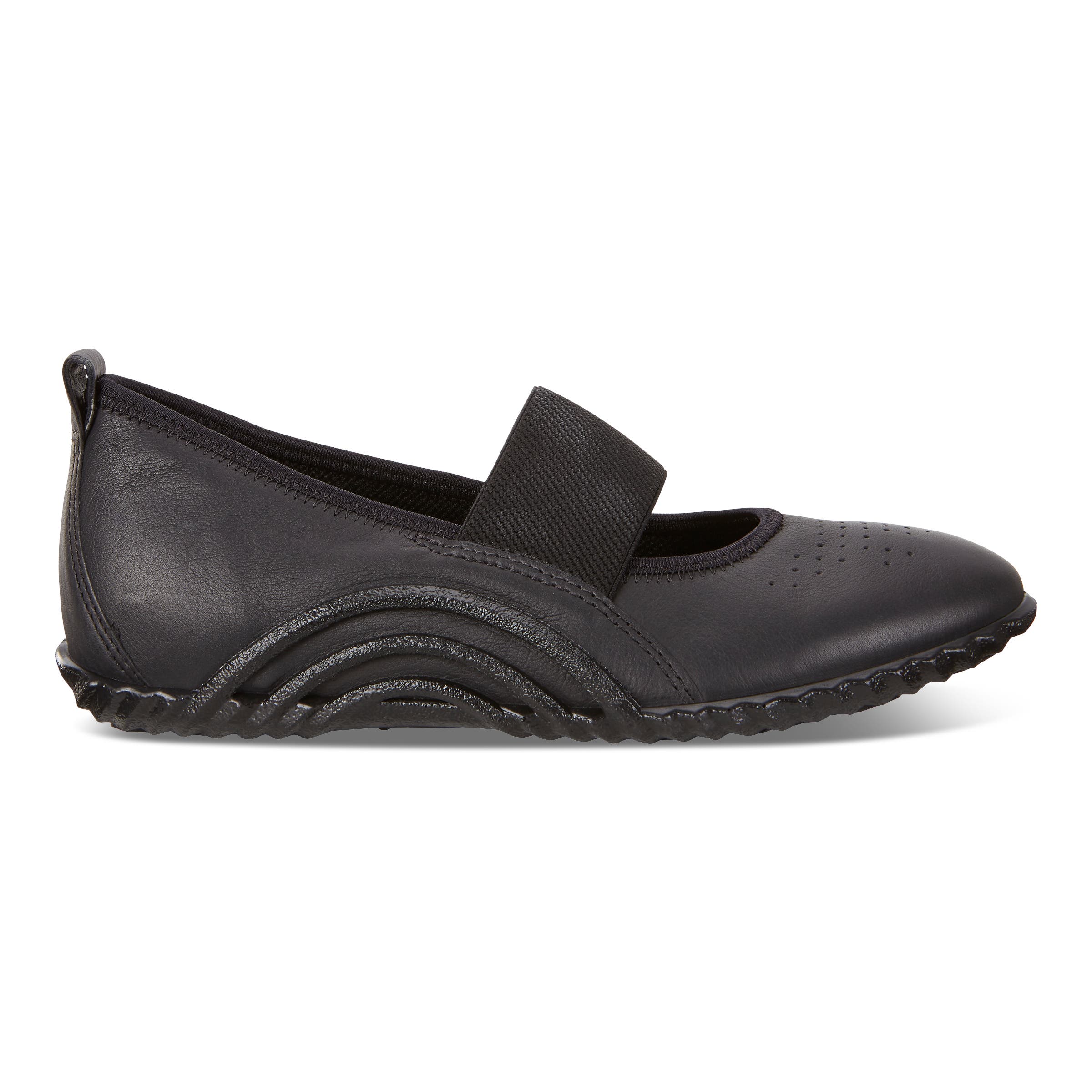 ECCO VIBRATION 1.0 Mary Jane - Black - Outside