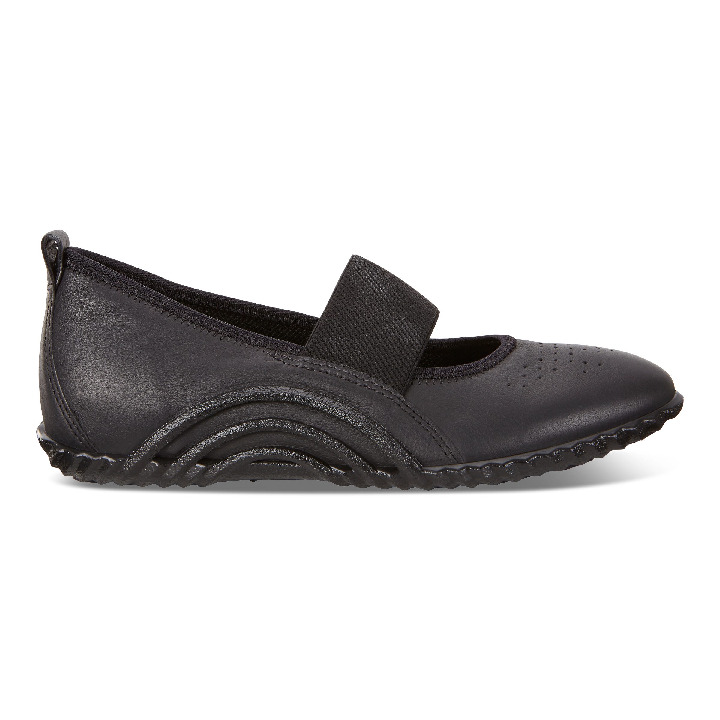 ECCO VIBRATION 1.0 Mary Jane - Black - Outside
