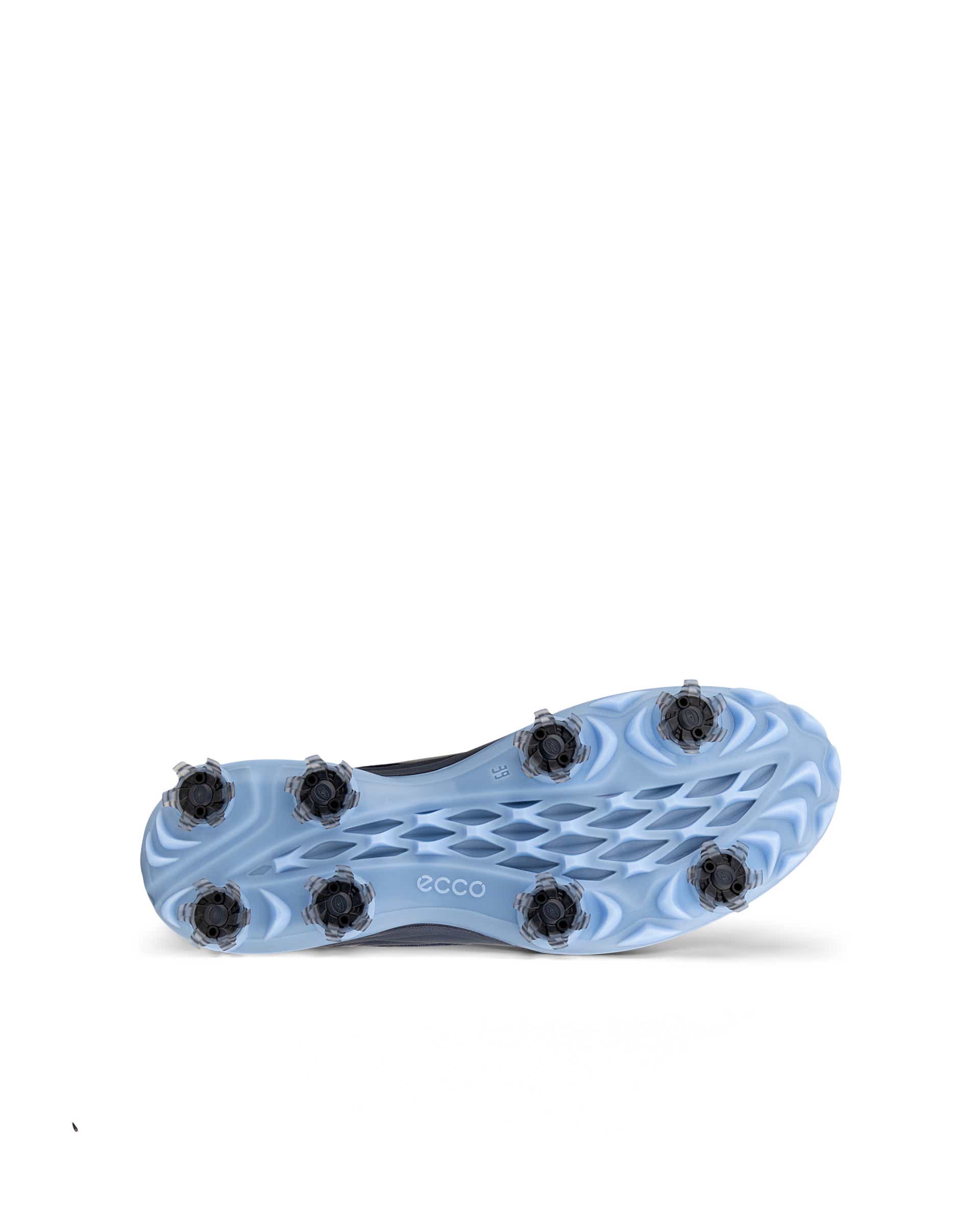 Sapatos golfe impermeáveis couro mulher ECCO® GOLF BIOM TOUR - Azul - Sole