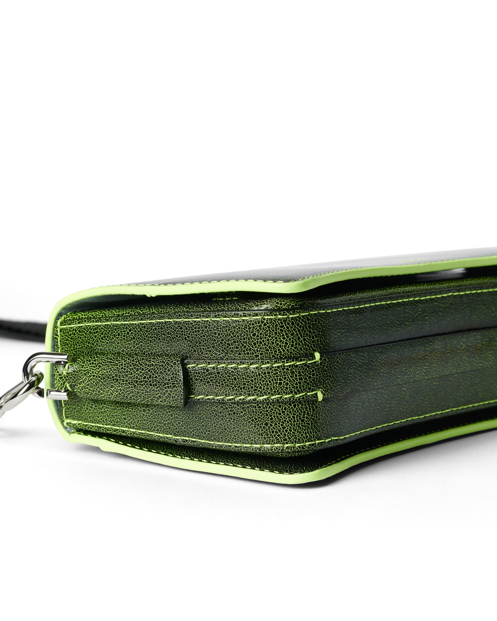 ECCO Pinch Cracked レザークロスボディバッグ - グリーン - Detail-2