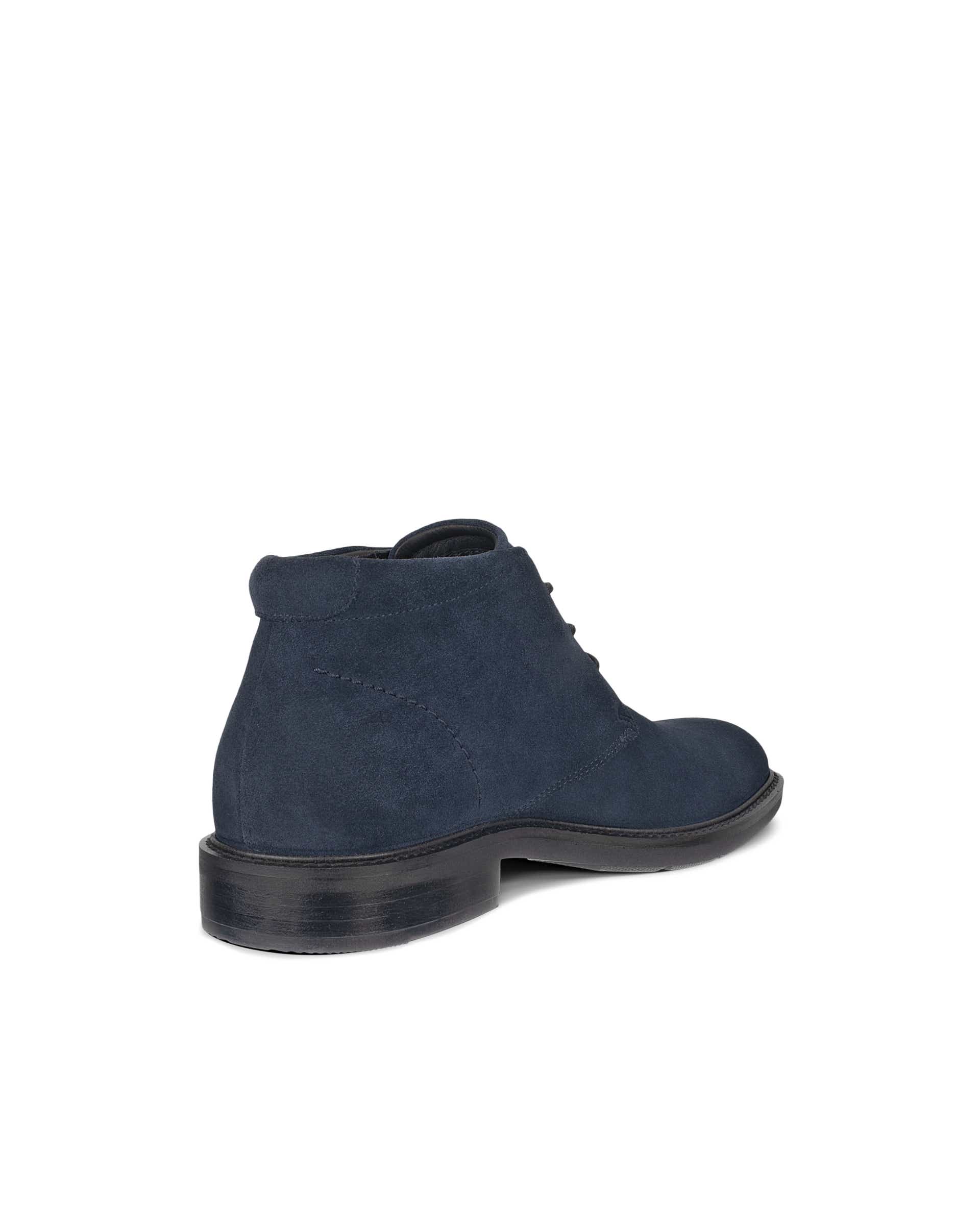 Men's ECCO® METROPOLE PRAGUE Leather Chukka Boot - Blue - Back