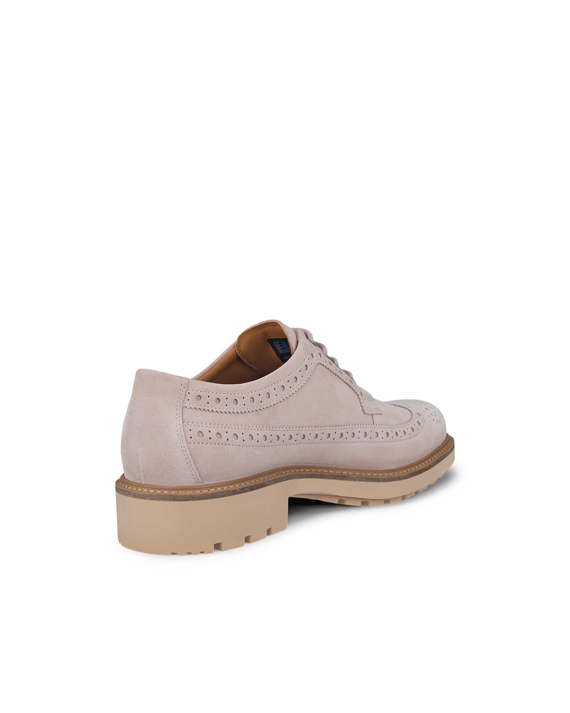 ECCO METROPOLE OSLO WINGTIP MEN'S BROGUE SHOE - Pink - Back