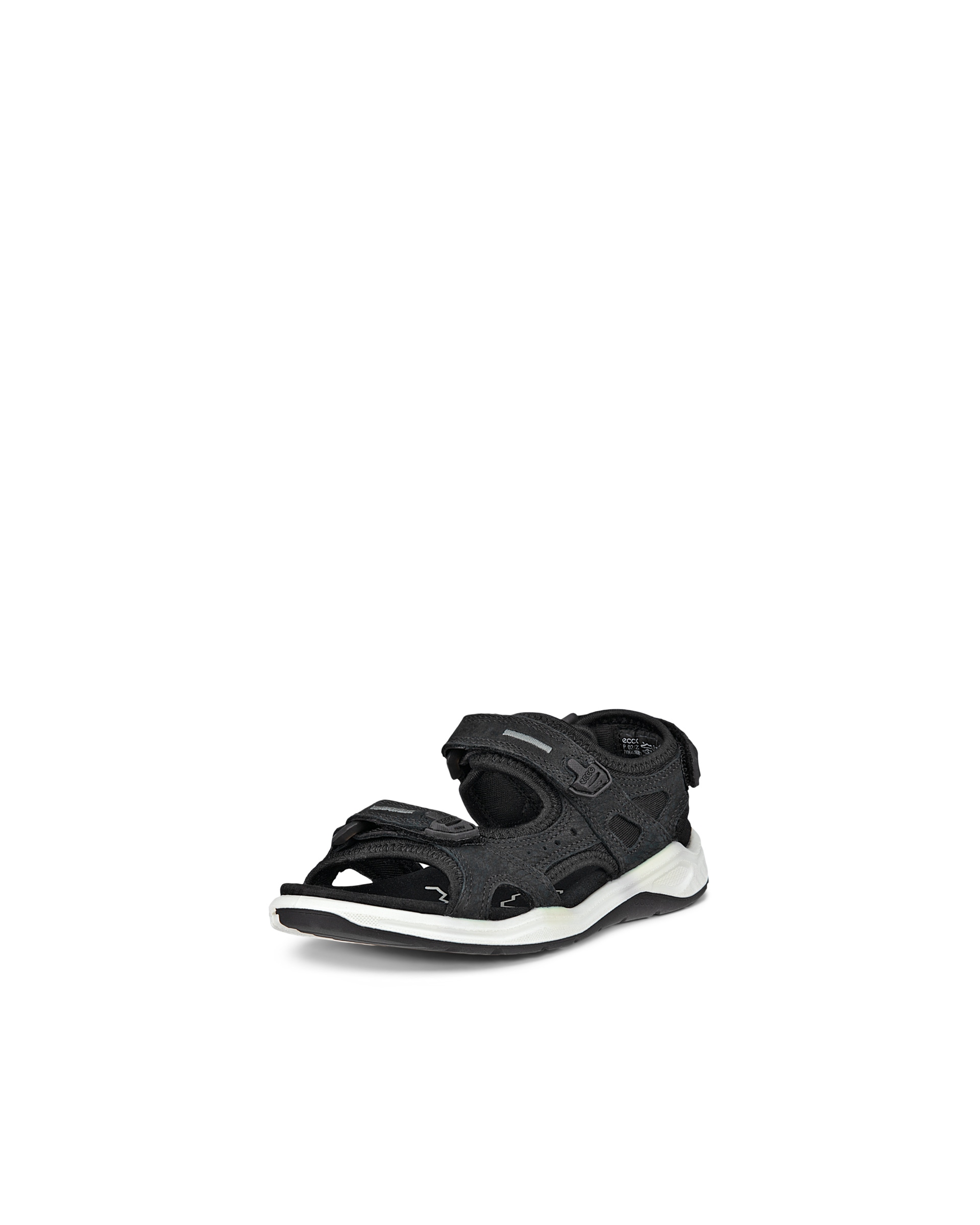 Dětské nubukové outdoorové sandály ECCO® X-Trinsic - Černá - Main