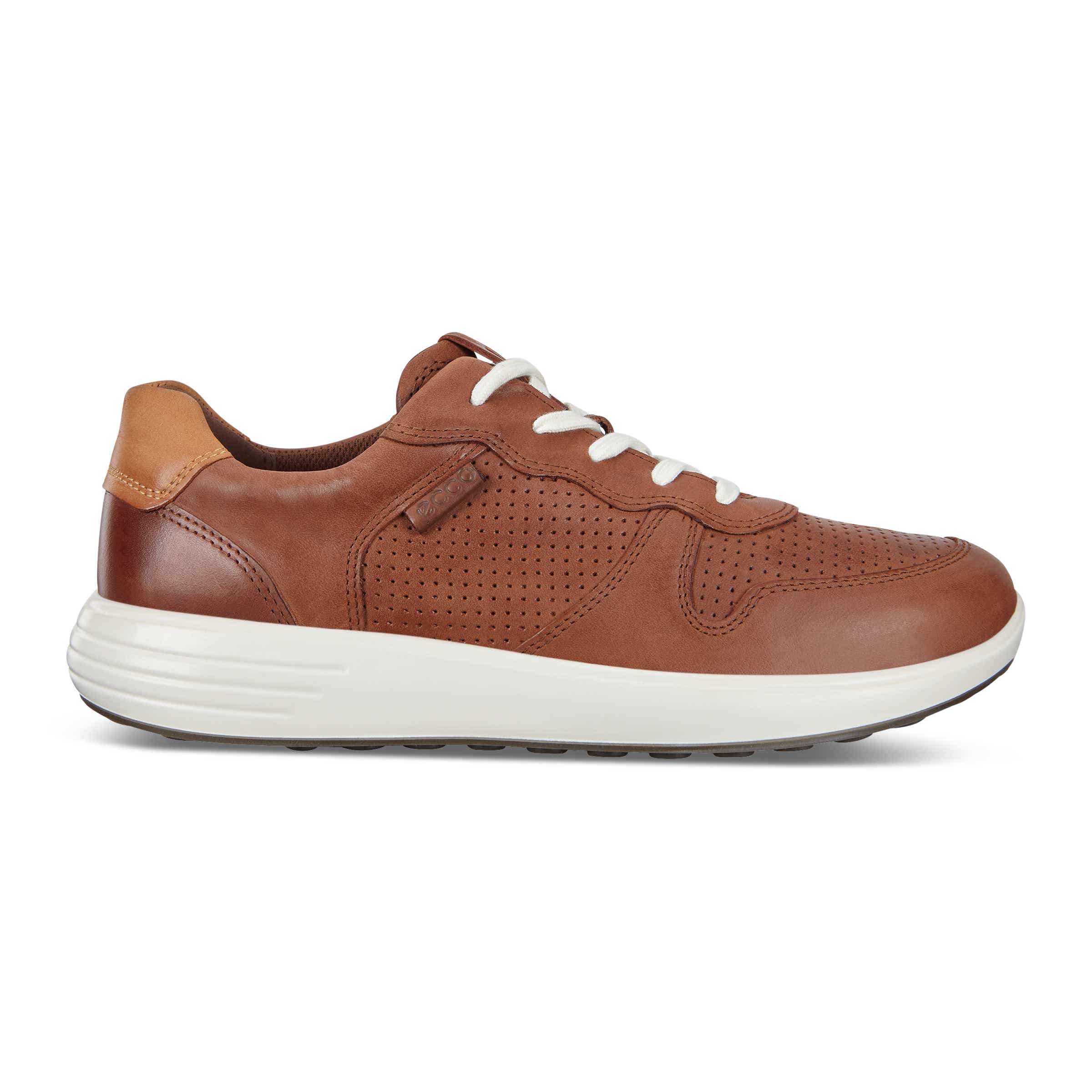 ECCO SOFT 7 RUNNER M Sneaker - Brown - Outside