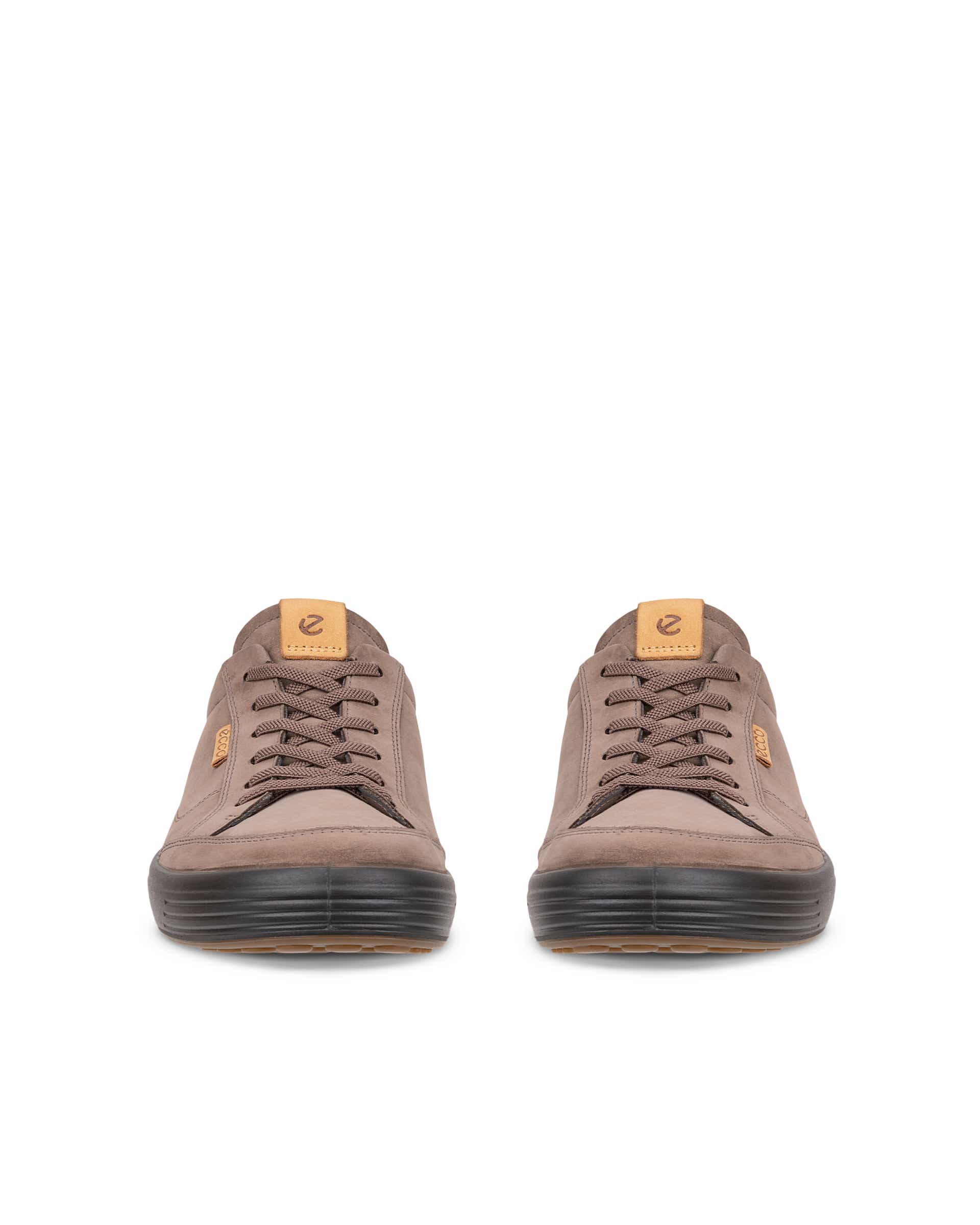 Miesten ECCO® SOFT 7 nupukki tennari - Ruskea - Front pair