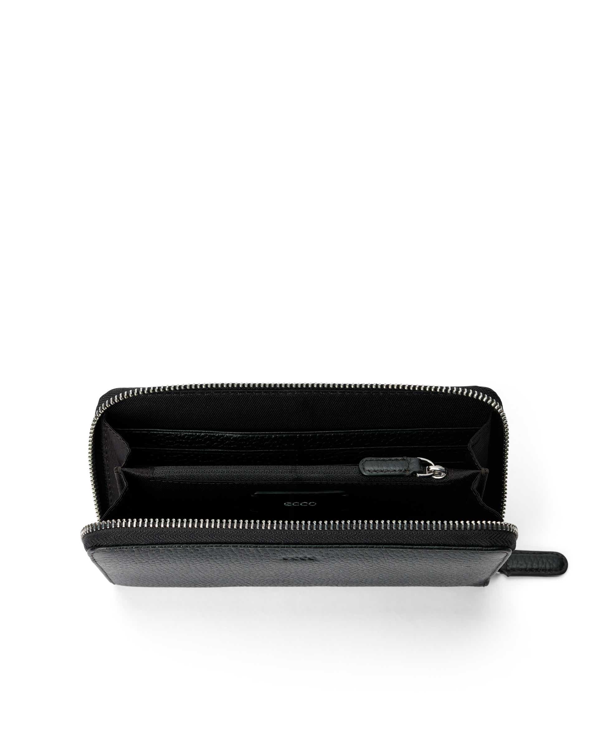 ECCO Wallet Zip Continental - Musta - Inside