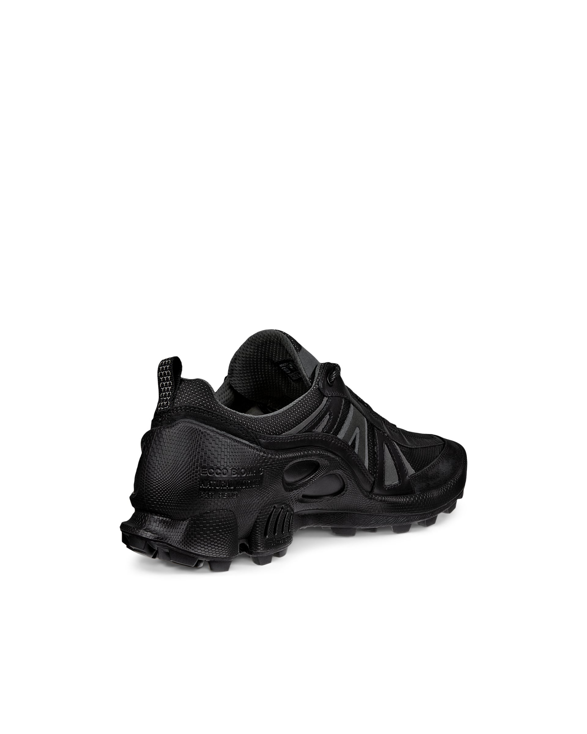 Men's ECCO® BIOM C-Trail Textile Gore-Tex Sneaker - Black - Back