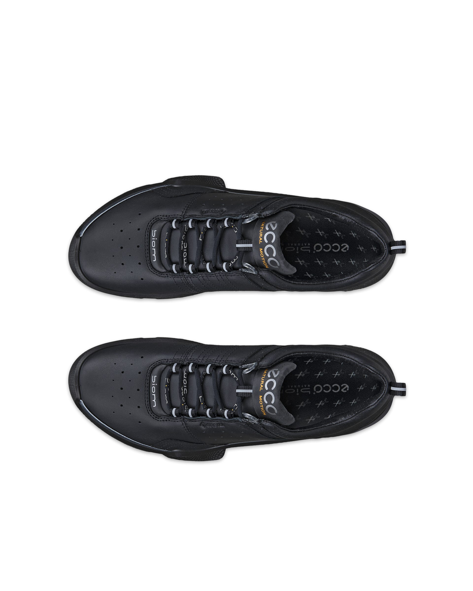 ECCO BIOM C2-TRAIL WOMEN ウィメンズ レザースニーカー - ブラック - Outside