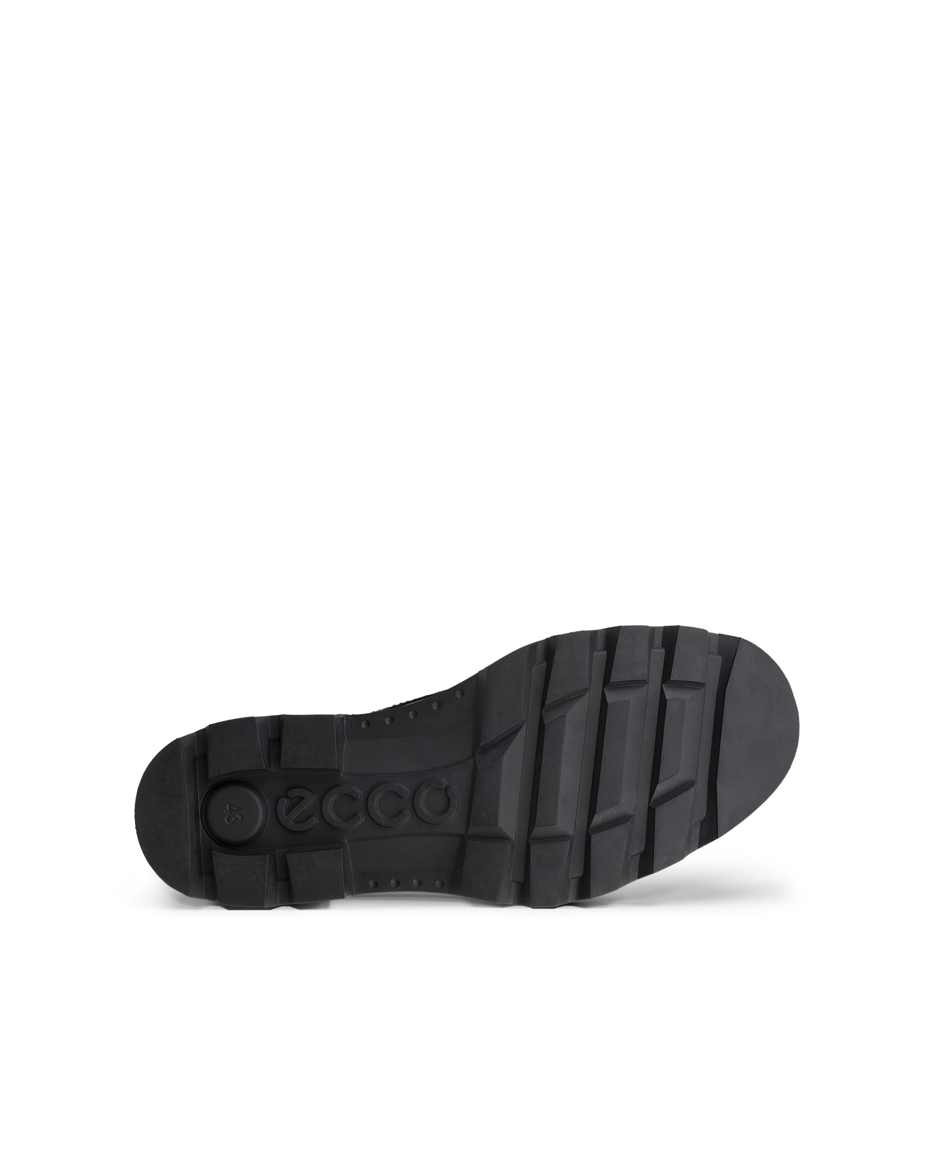 ECCO® GRAINER Herren Halbhoher Schnürstiefel aus Leder - Schwarz - Outside