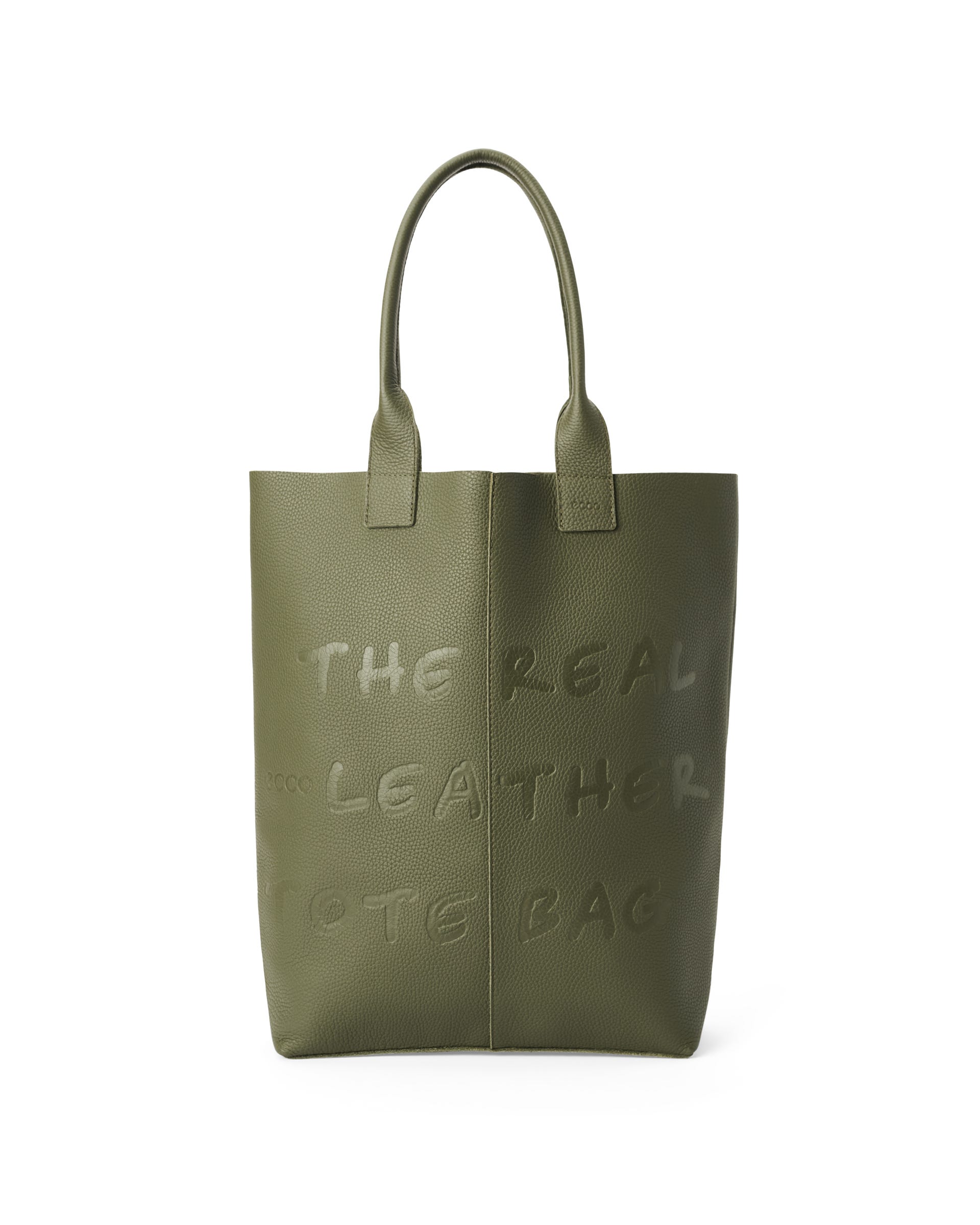 ECCO® Tote Shoppingväska skinn - Grön - Main