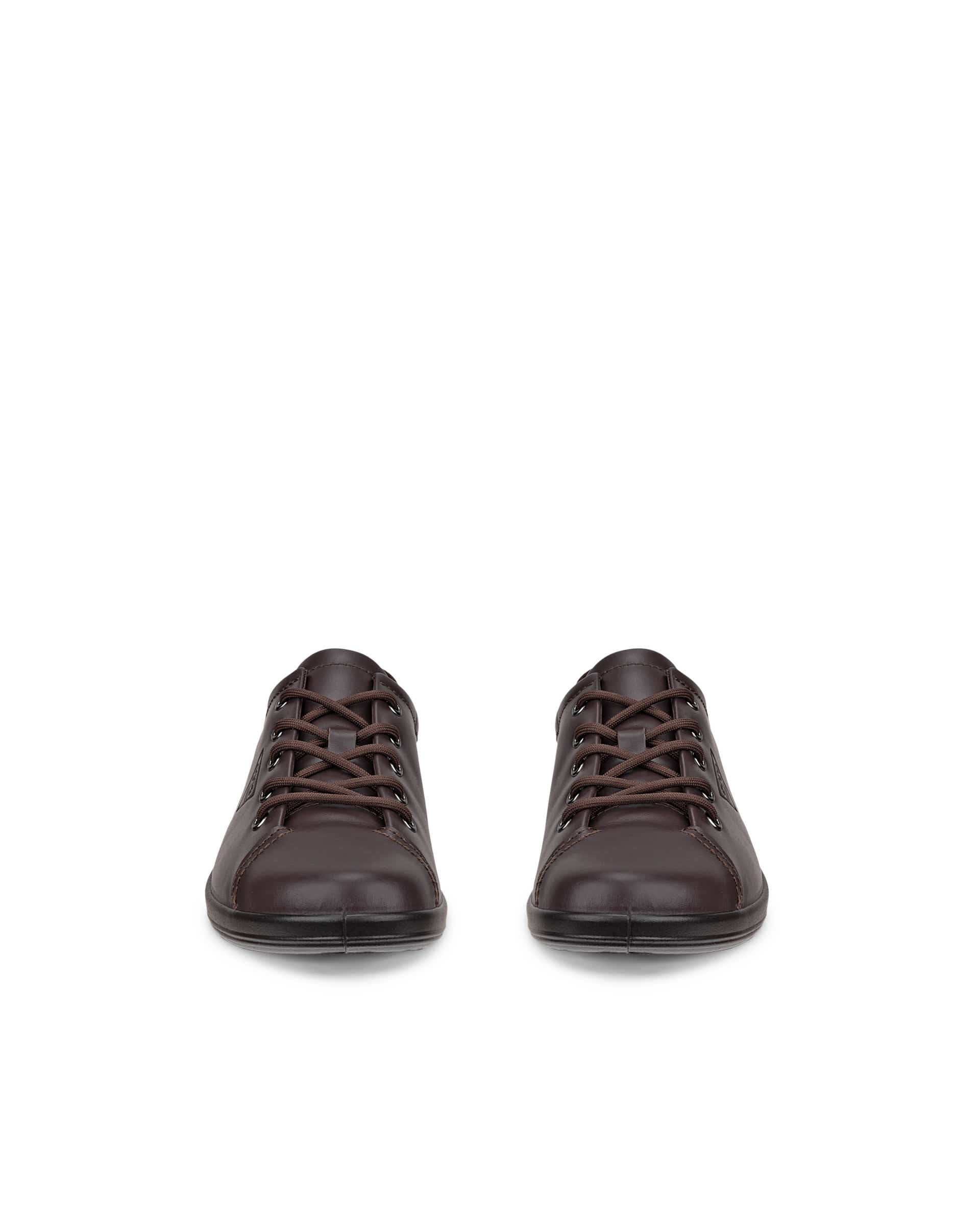 ECCO® SOFT 2.0 dames leren wandelschoen - Bruin - Front pair