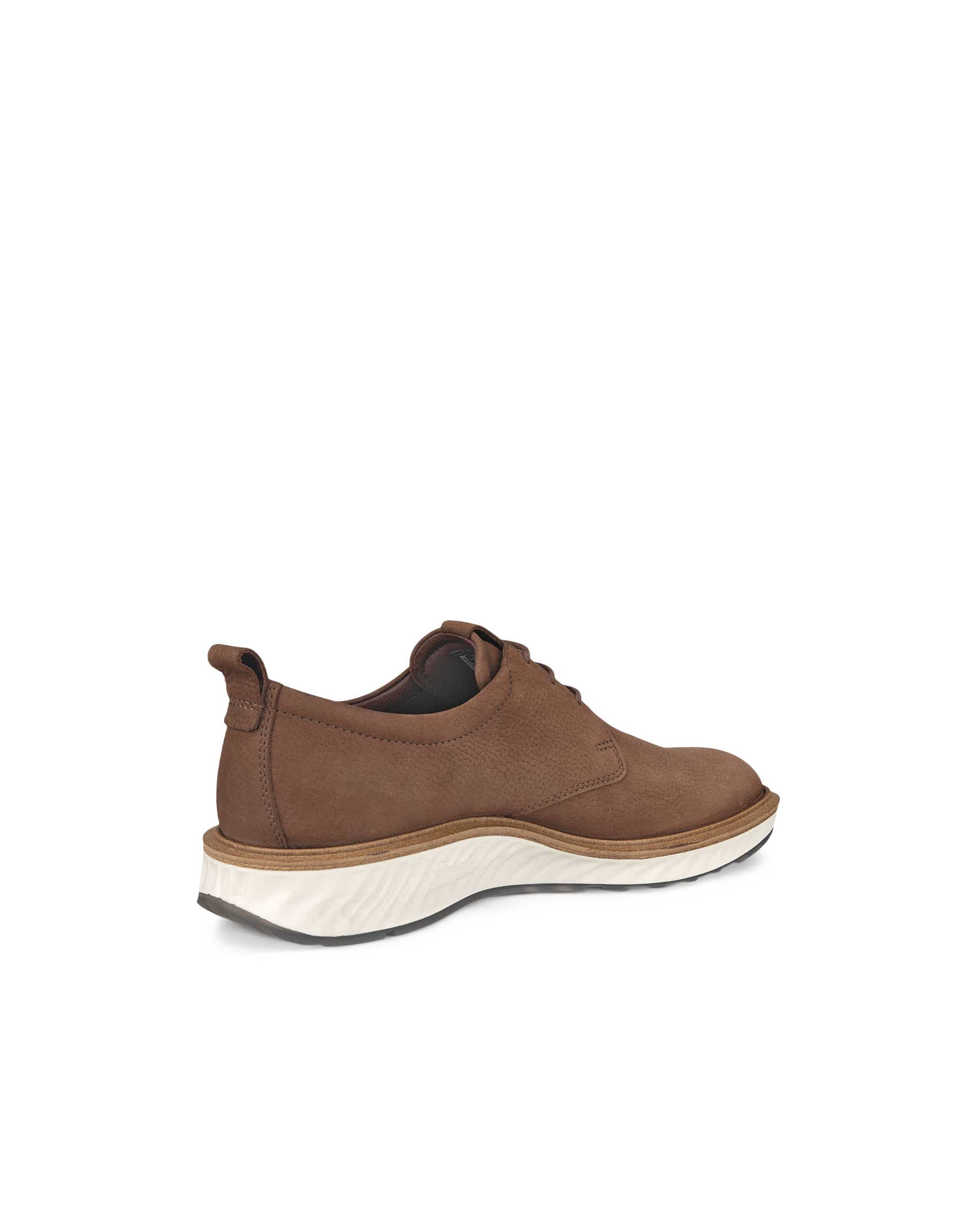 ECCO ST.1 Hybrid メンズ ヌバックダービーシューズ - ブラウン - Back