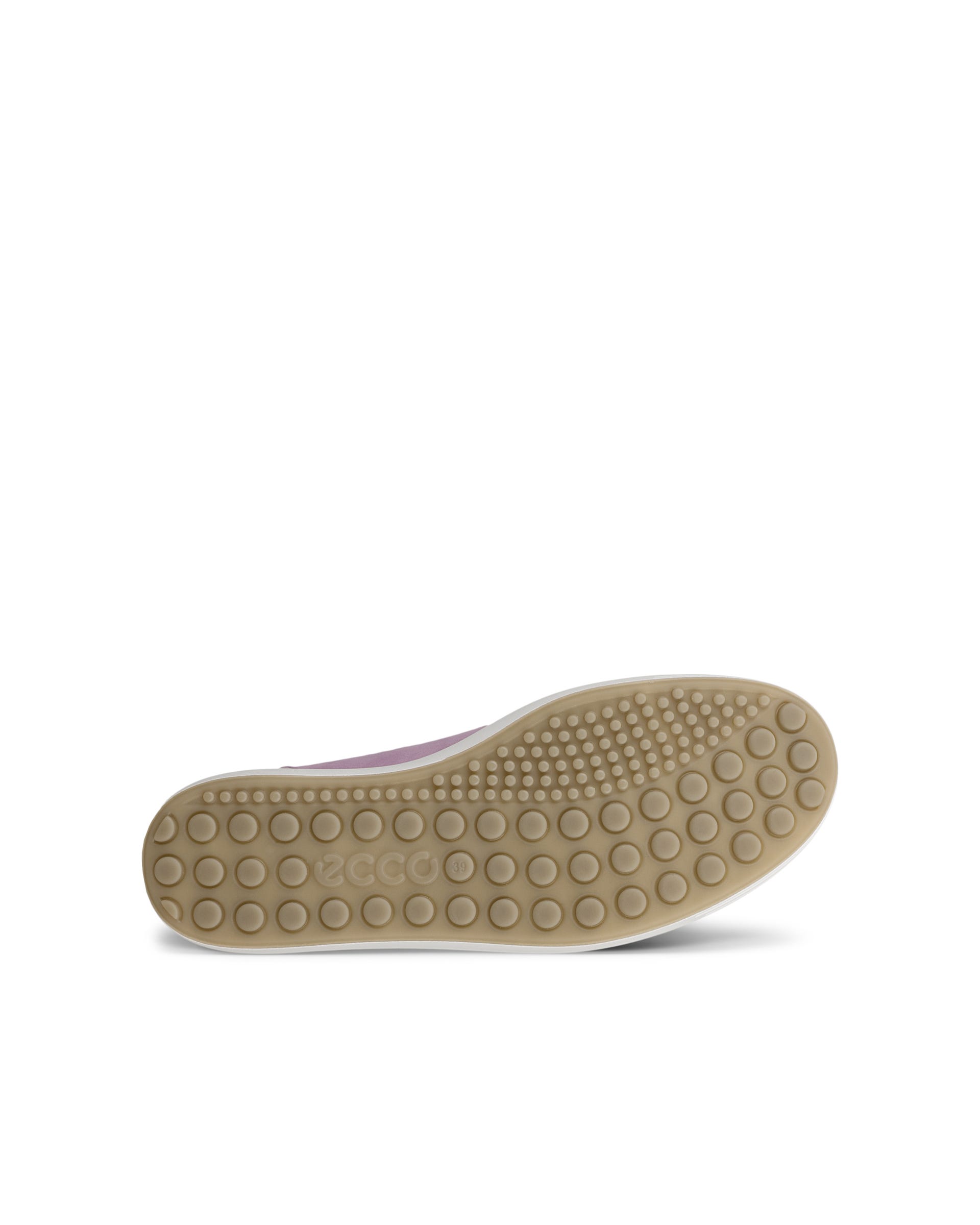 ECCO® Soft 7 Dames leren sneaker - Paars - Sole