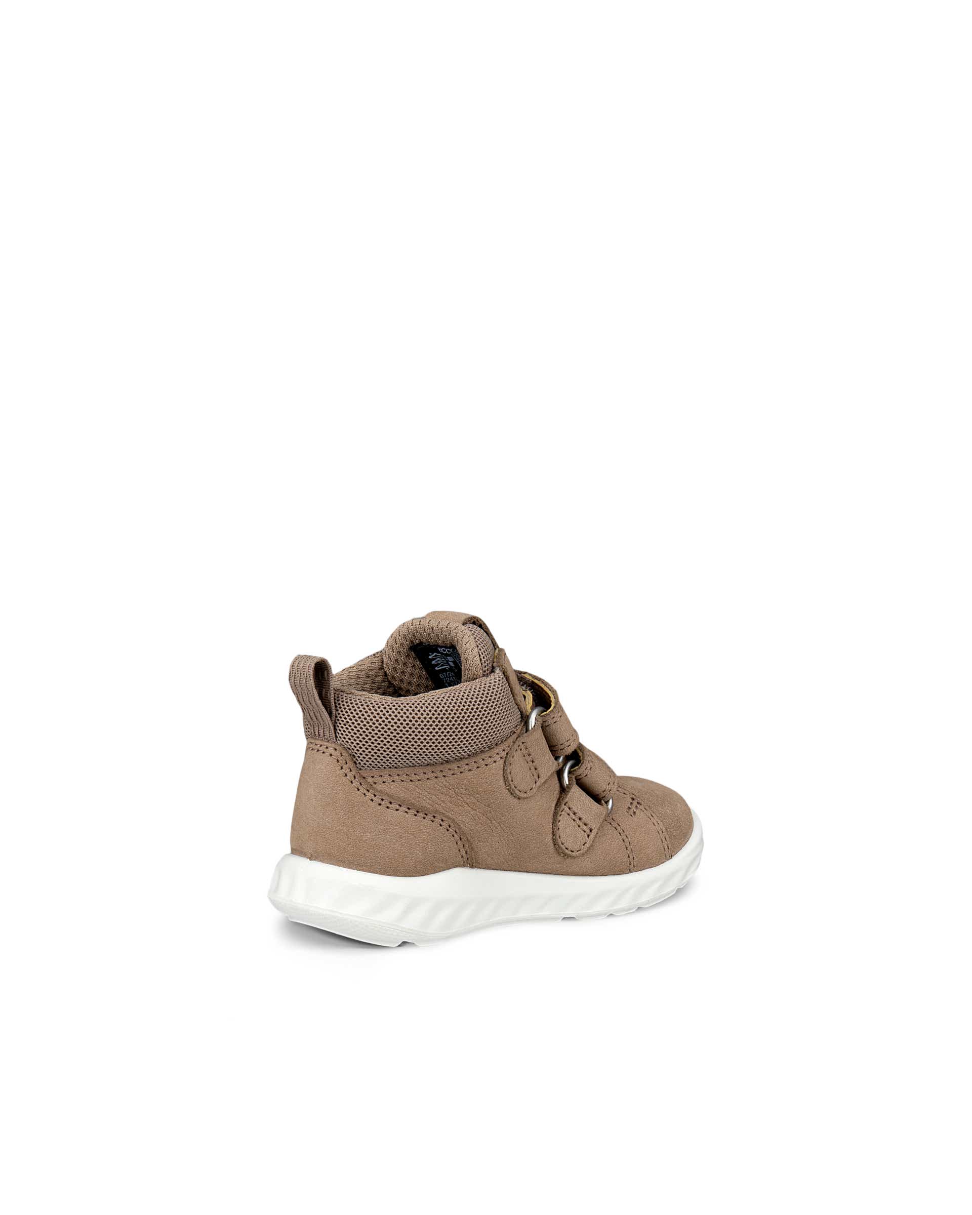 ECCO® SP.1 Lite baskets en nubuck Gore-Tex à scratch pour enfant - Brun - Back