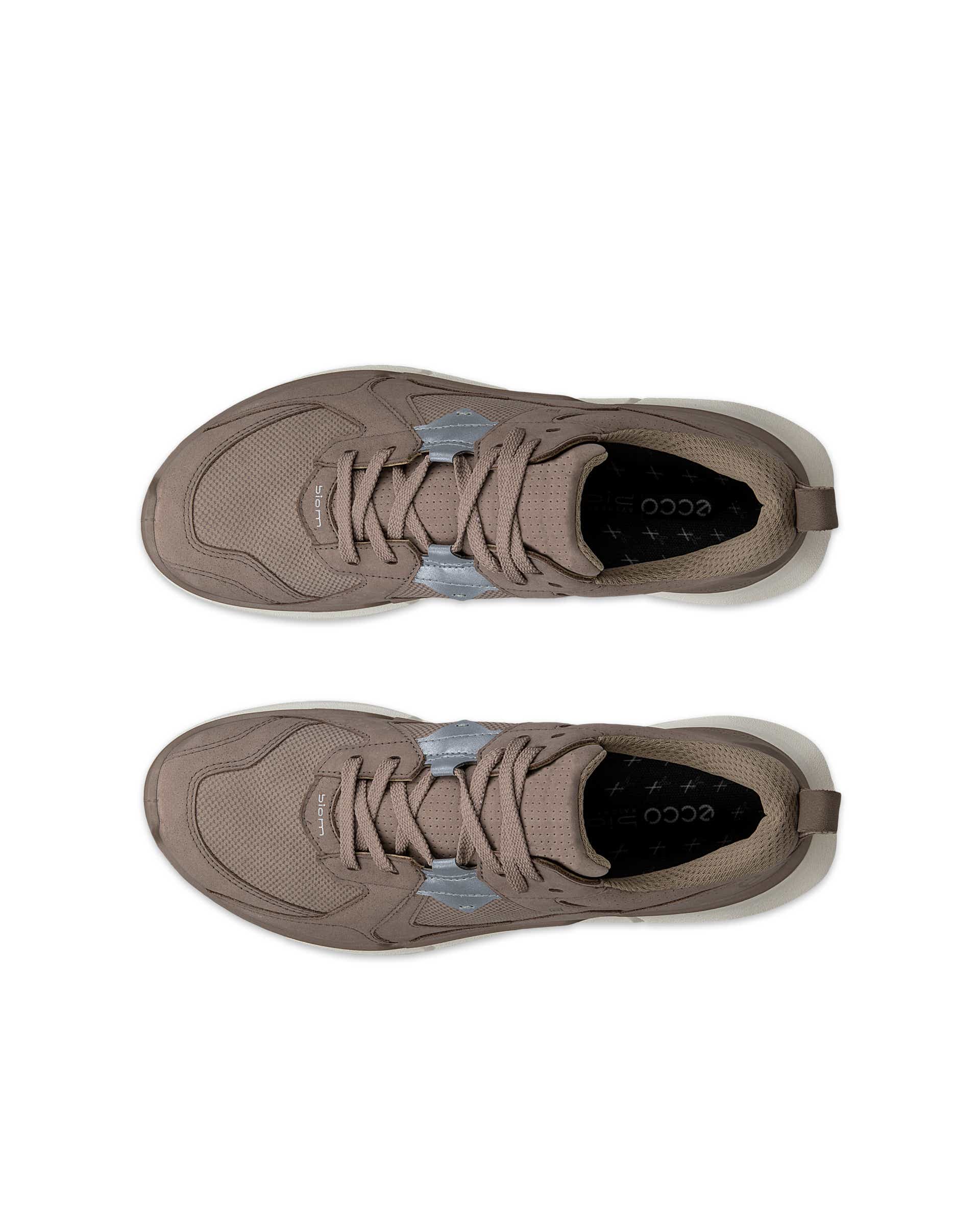 ECCO® BIOM 2.2 ženske tenisice od nubuka - Smeđa - Top left pair