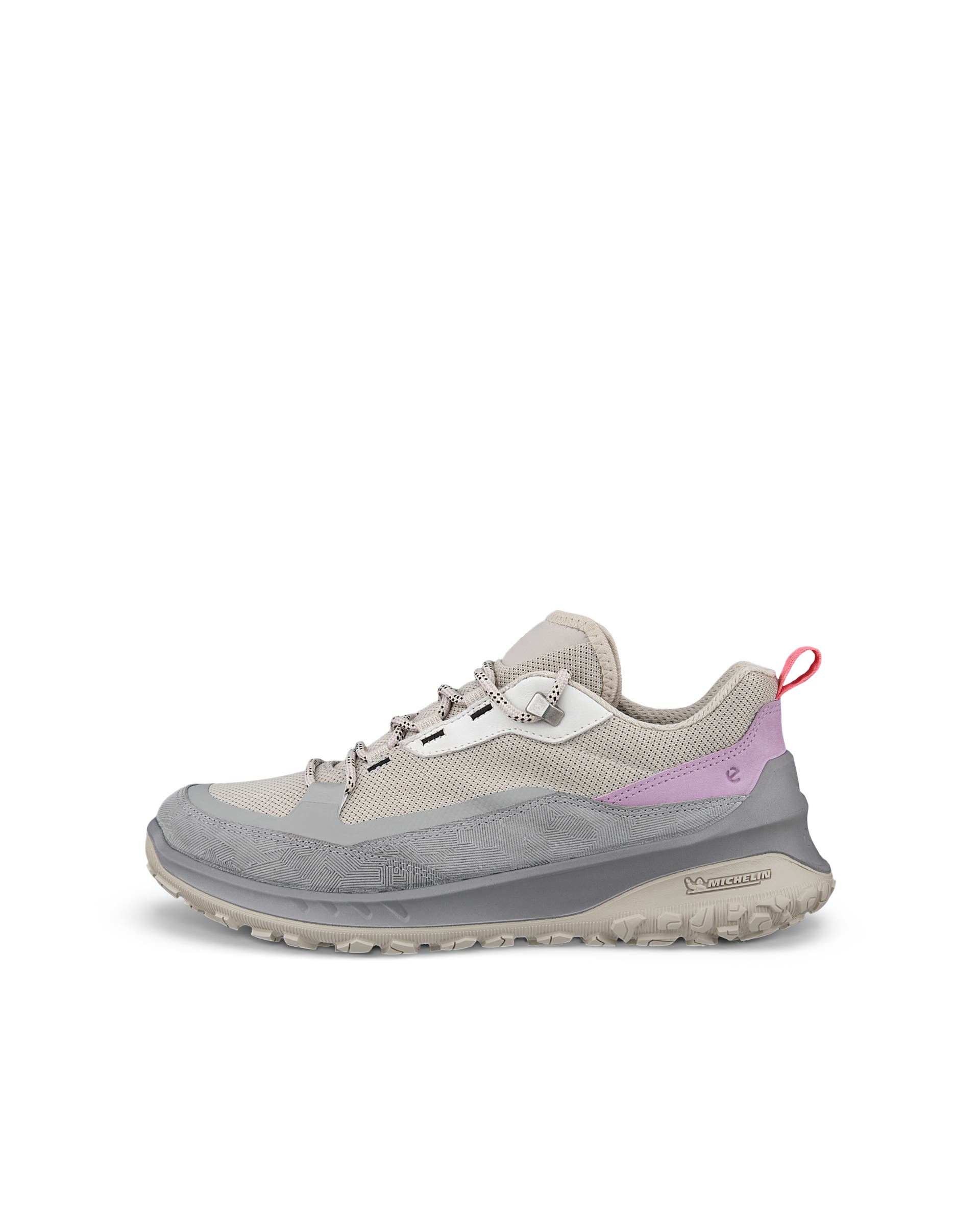 ECCO® ULT-TRN Low Damen Wasserdichte Trekkingschuhe aus Nubukleder - Grau - Outside