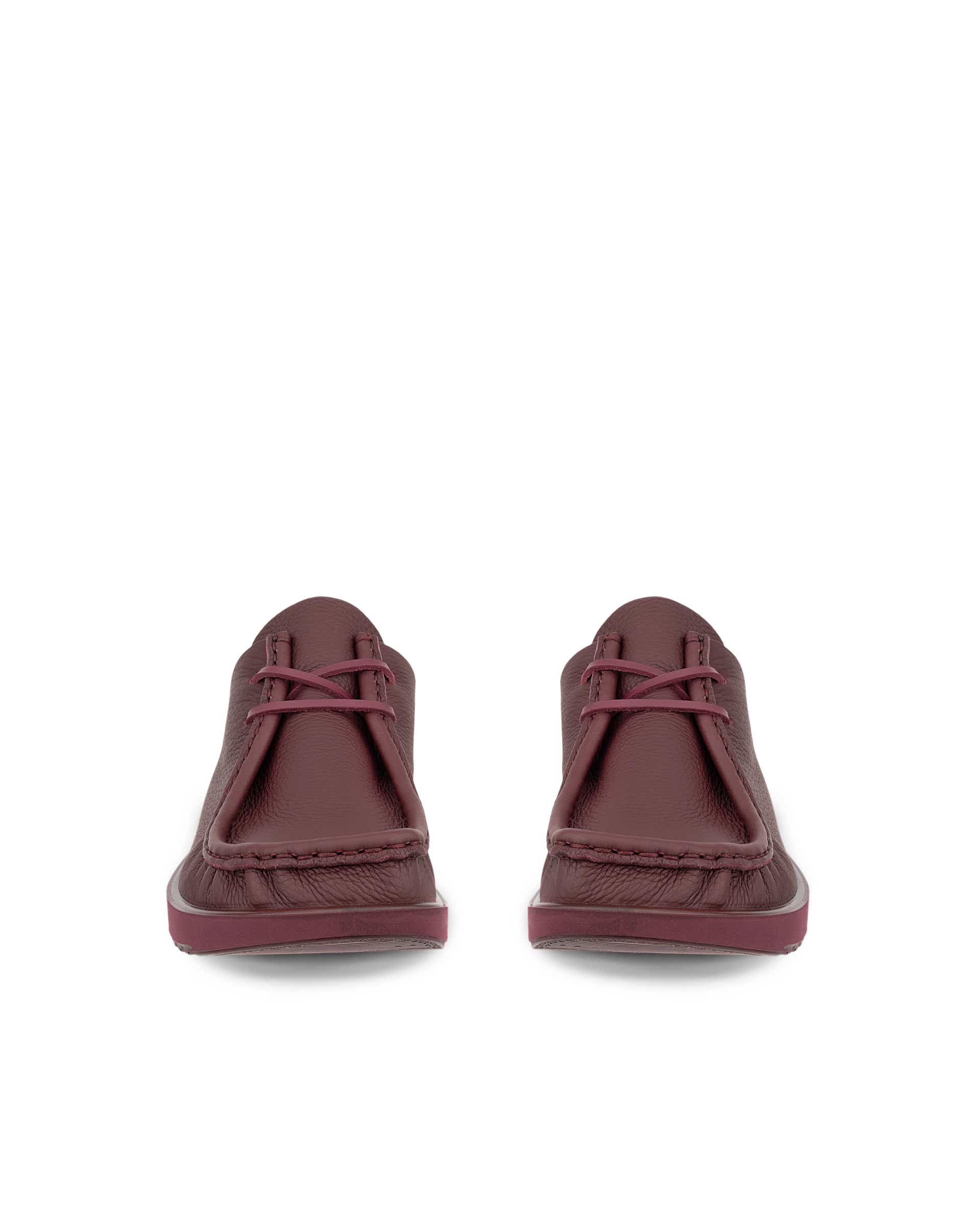 ECCO® JOKE heren leren veterschoen - Rood - Front pair
