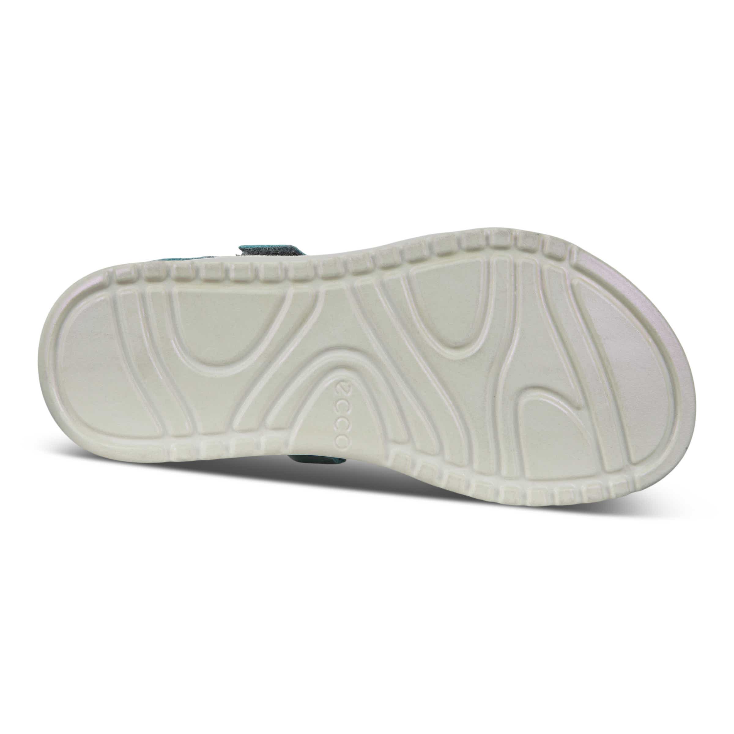 ECCO FLORA Flat Sandal - Green - Sole