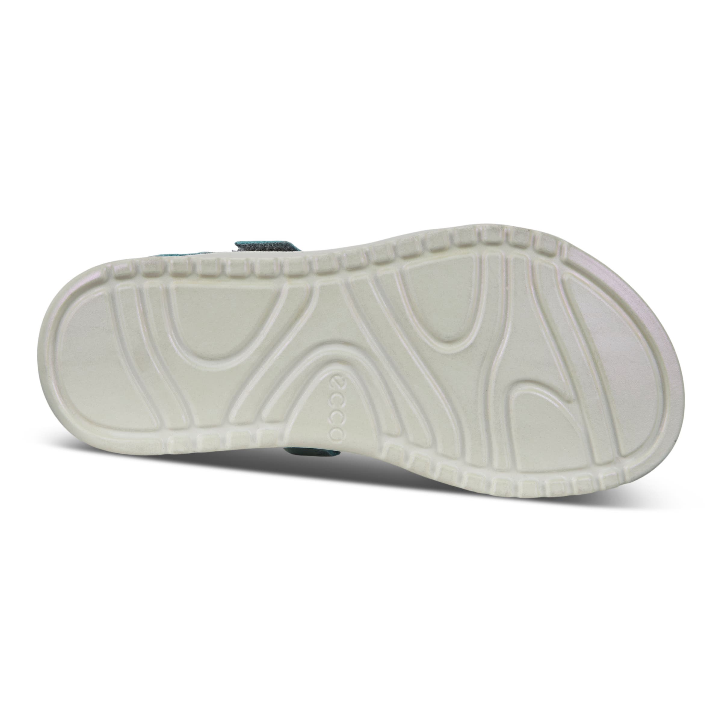 ECCO FLORA Flat Sandal - Green - Sole