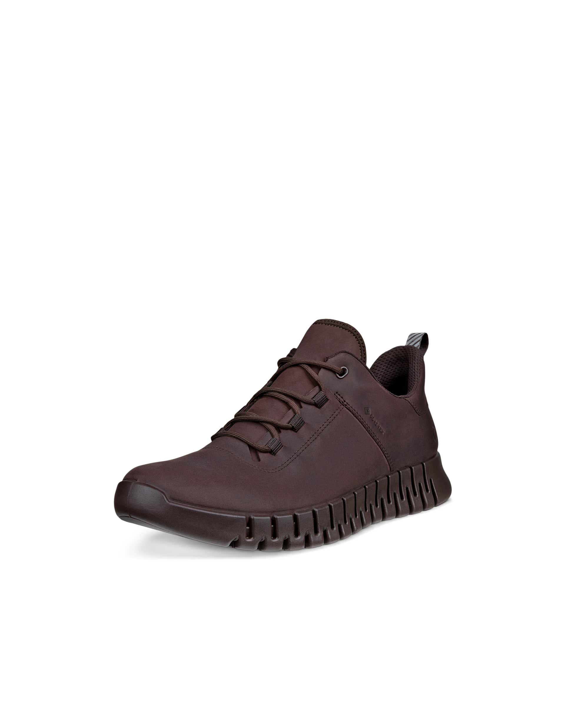 ECCO® GRUUV muške tenisice od nubuka Gore-Tex - Smeđa - Main