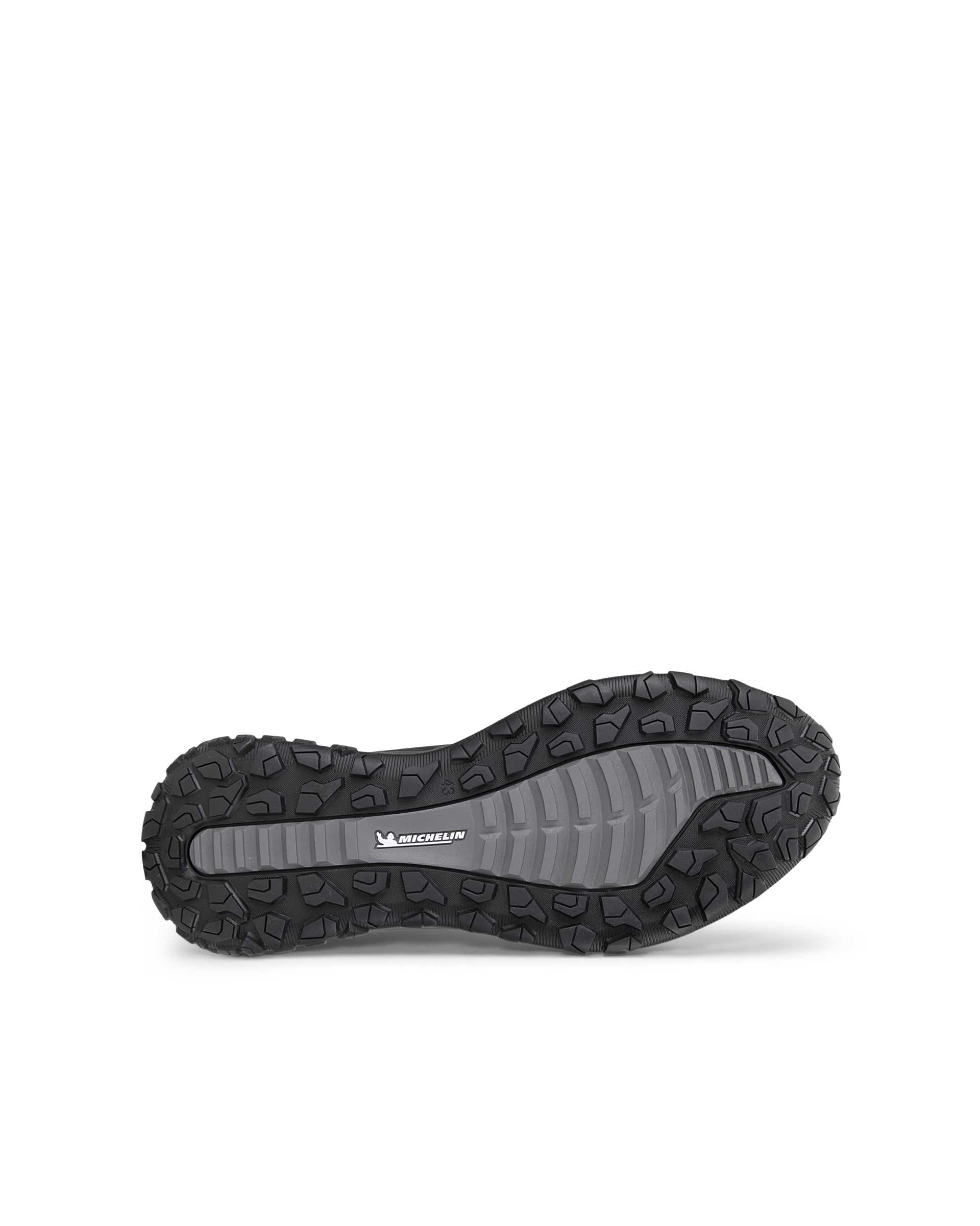 ECCO® ULT-TRN heren outdoorsneaker van textiel - Zwart - Sole