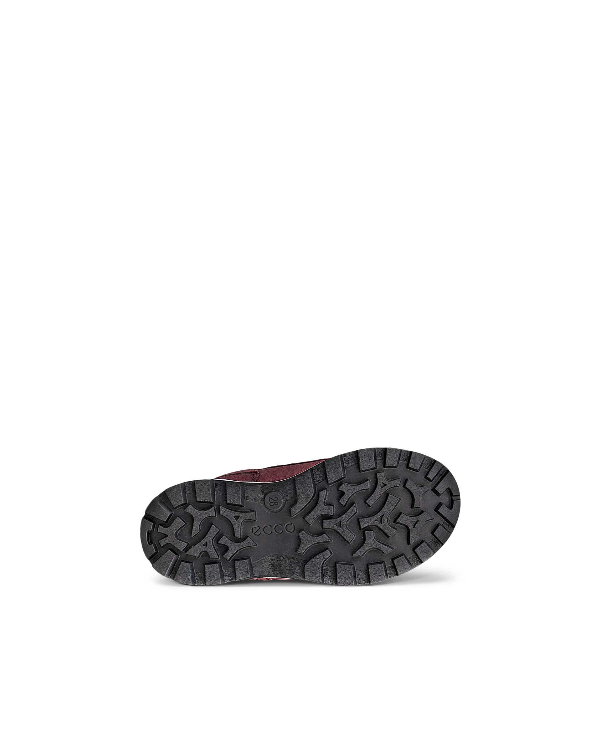 ECCO® Snow Mountain dječje zimske čizme od nubuka Gore-Tex - Purpurna - Sole