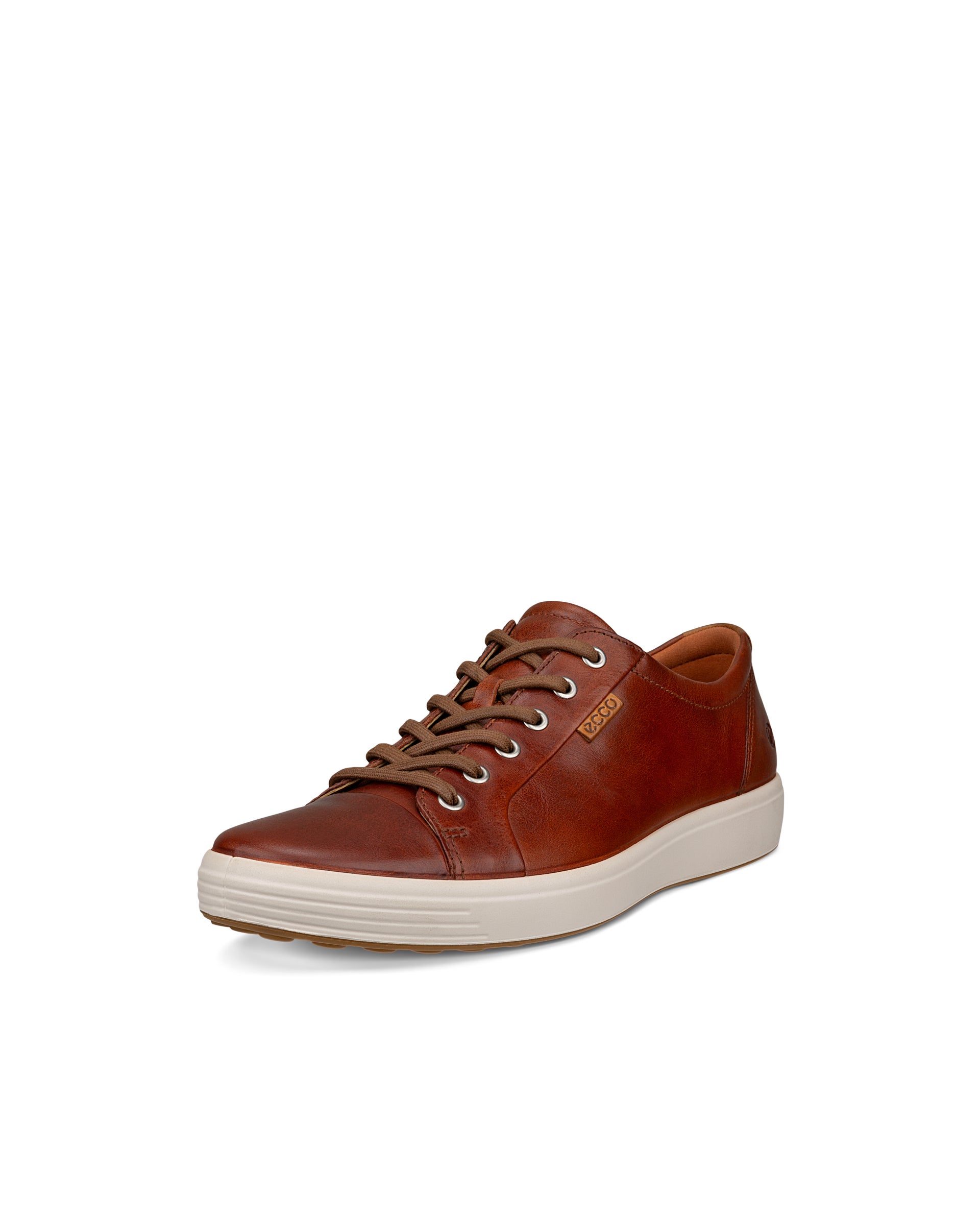 Pánske kožené tenisky ECCO® Soft 7 - Hnedá - Main
