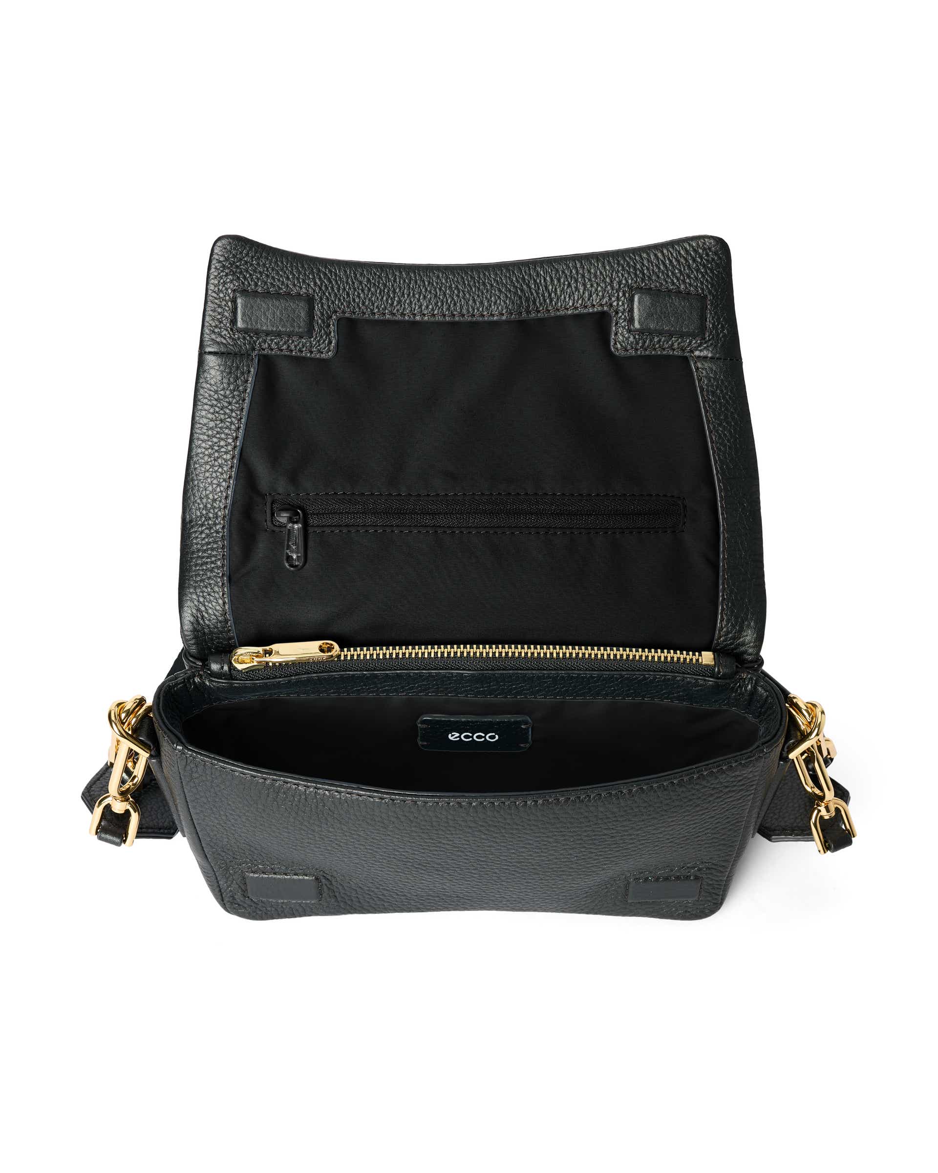 ECCO® Pinch Crossbodyväska skinn - Svart - Inside