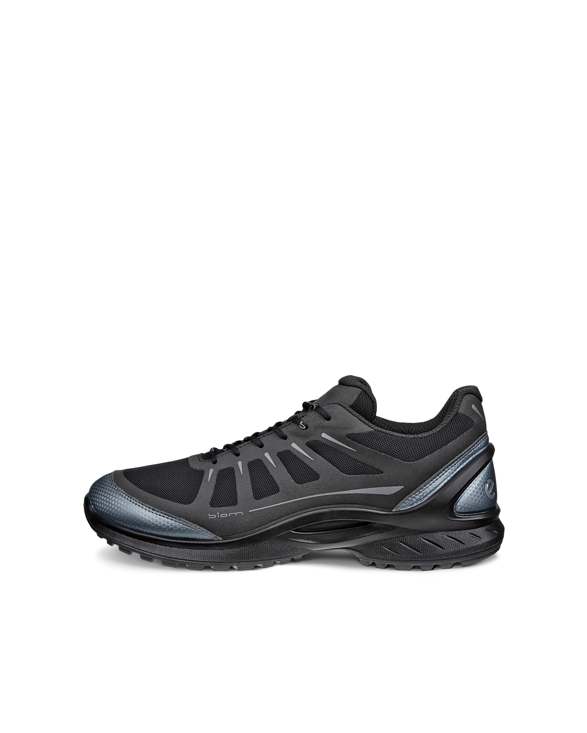 Men's ECCO® BIOM ENERGI Textile Trainer - Black - Outside