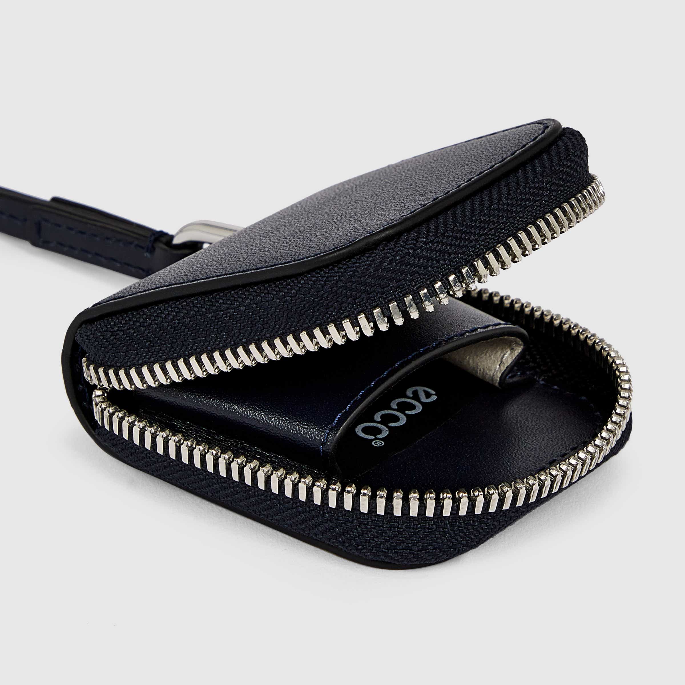 ECCO® Journey Leather Airpod Case - Blue - Inside