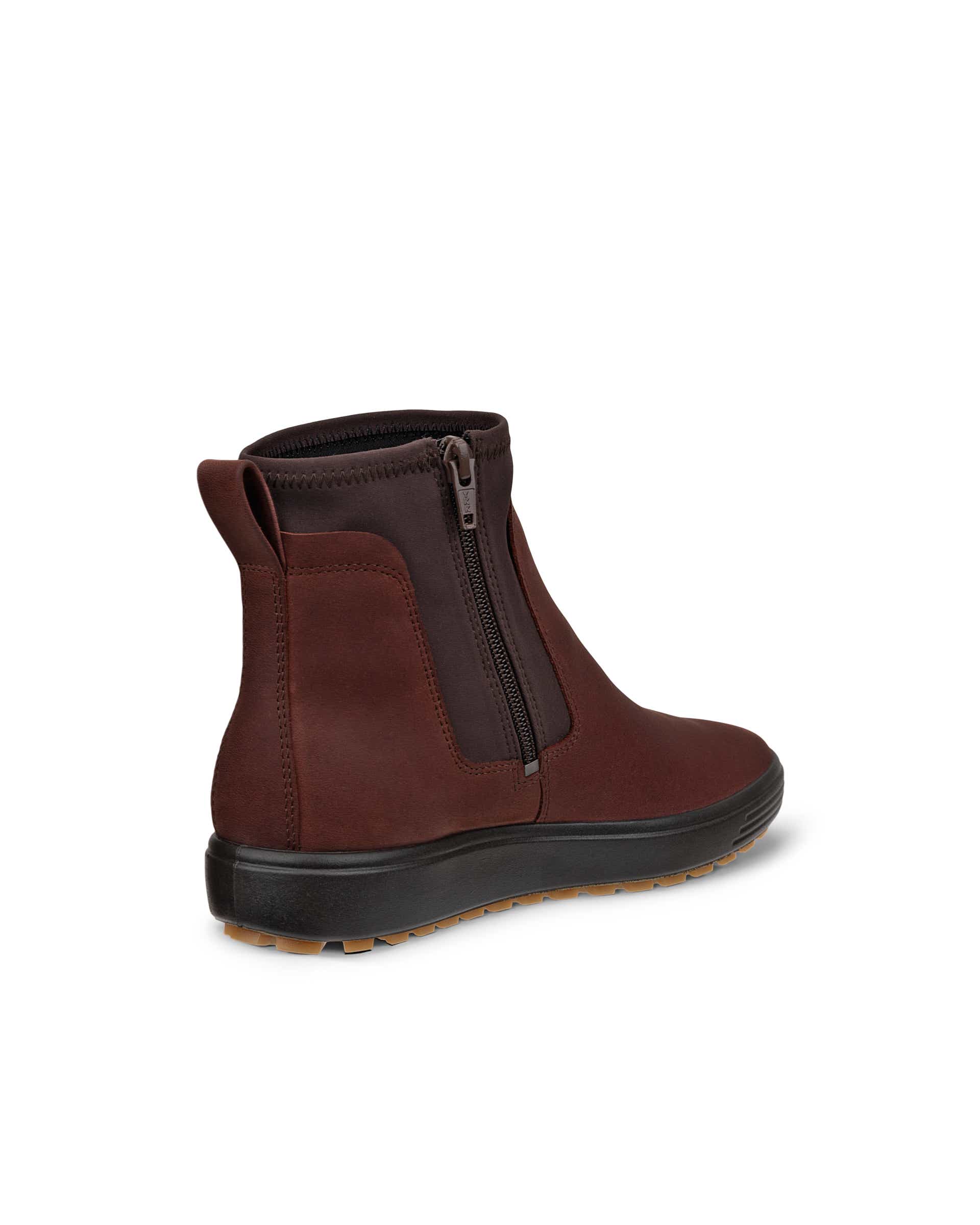 ECCO® Soft 7 Tred bottes Chelsea en Gore-Tex pour femme - Brun - Back