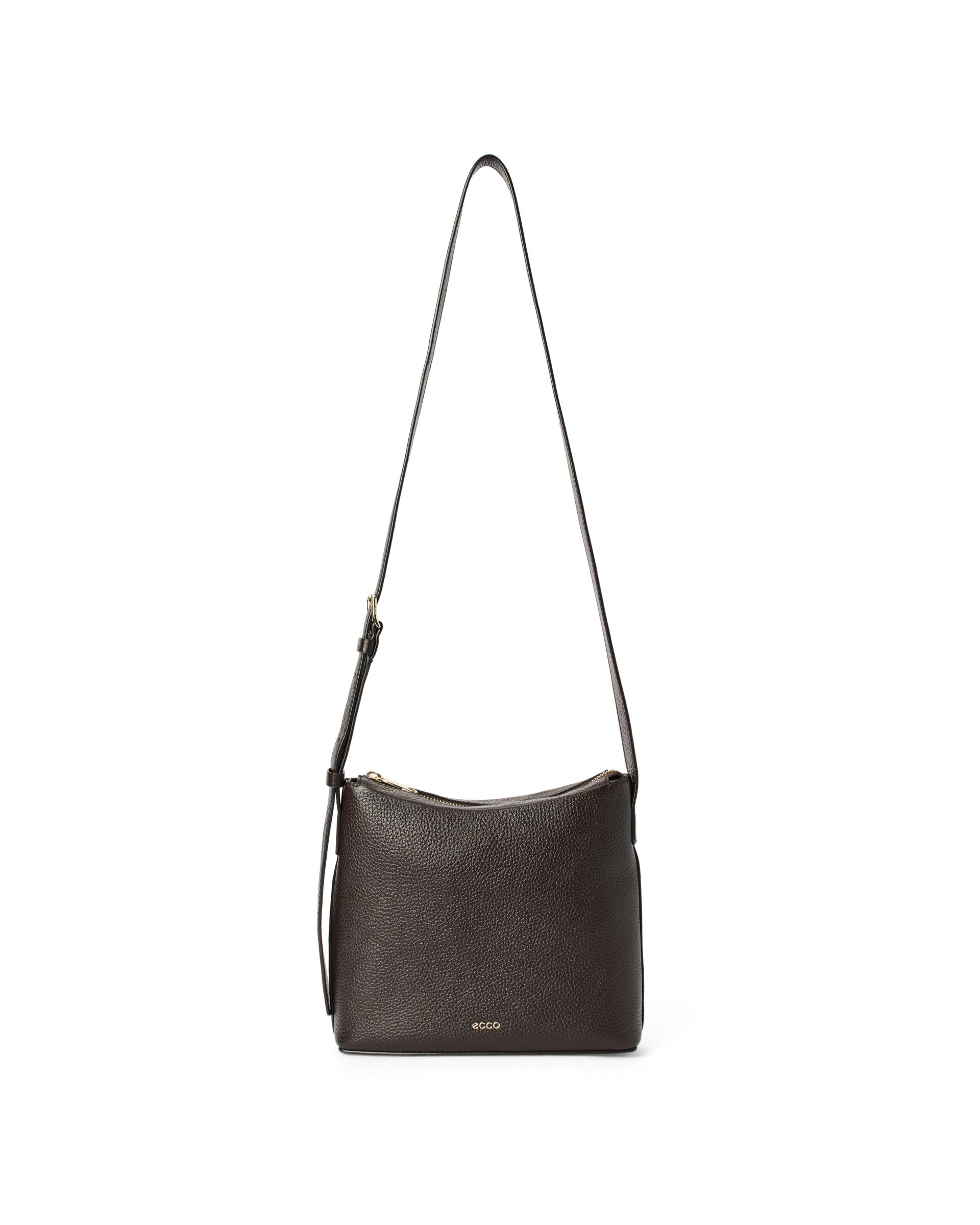 ECCO® COVE CROSSBODY Damen Umhängetasche aus Leder - Braun - Main