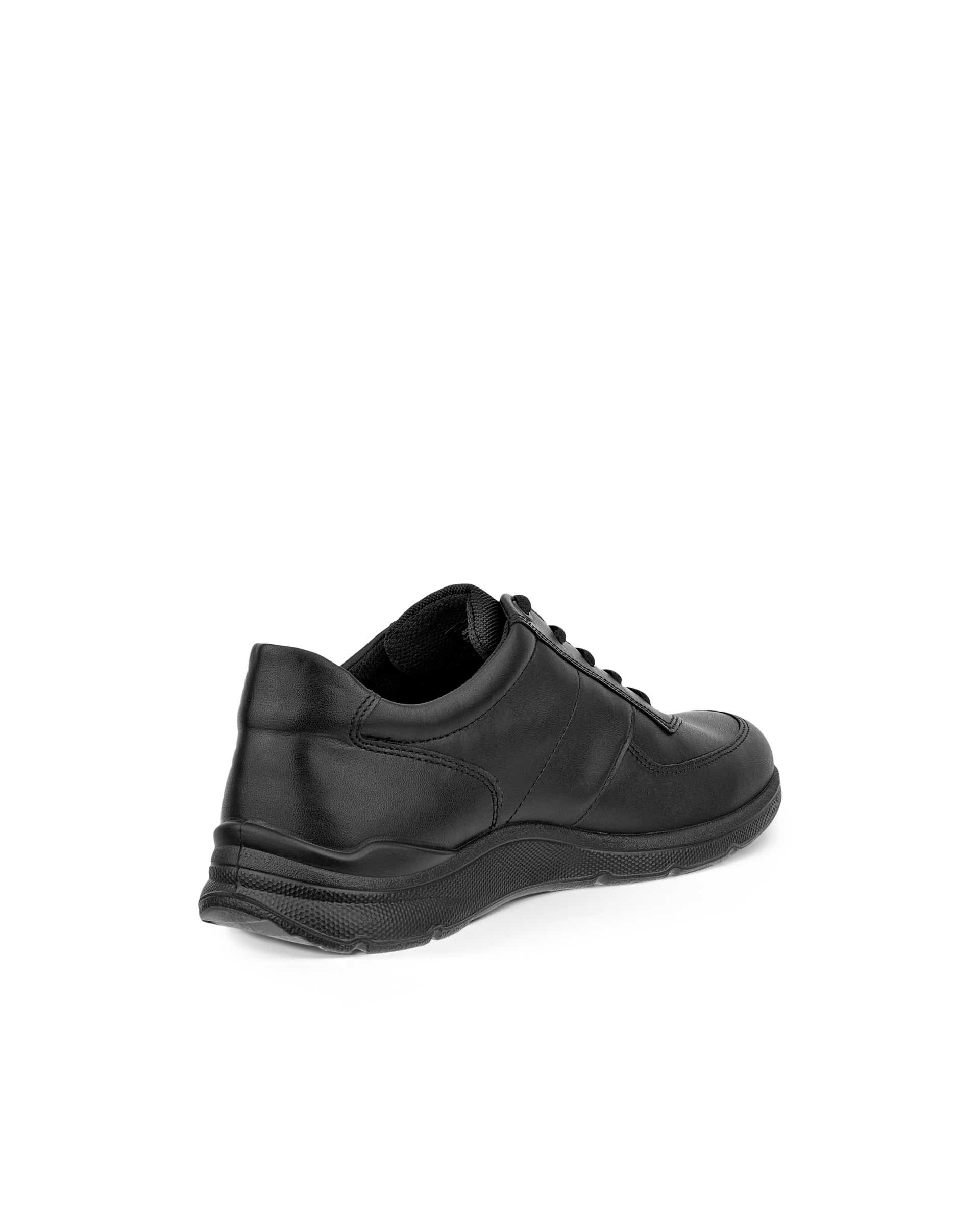 ECCO® Irving chaussures à lacet en cuir Gore-Tex pour homme - Noir - Back