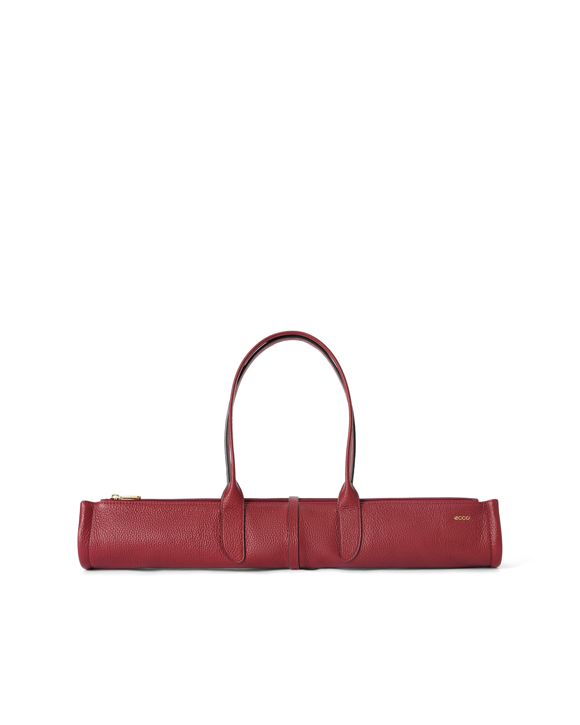 Skórzana torba shopper ECCO® Tote - Czerwony - Detail-1