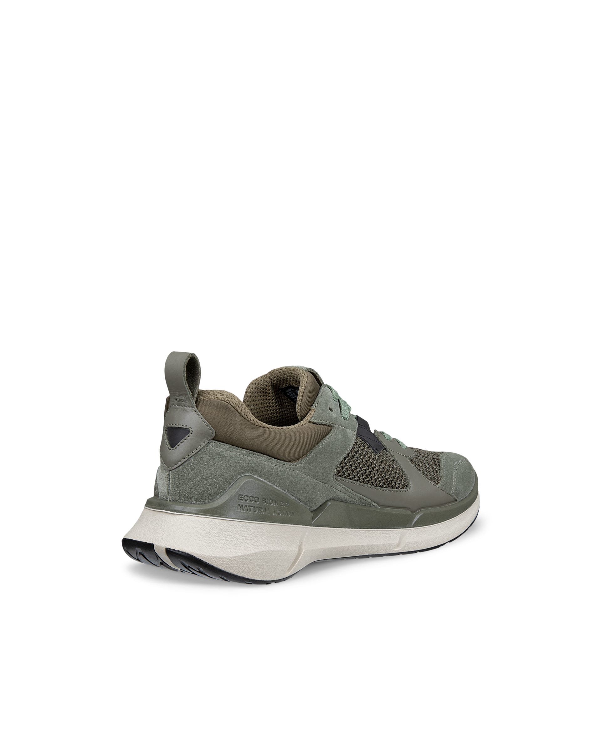 ECCO® BIOM 2.2 baskets de plein air en daim pour homme - Vert - Back