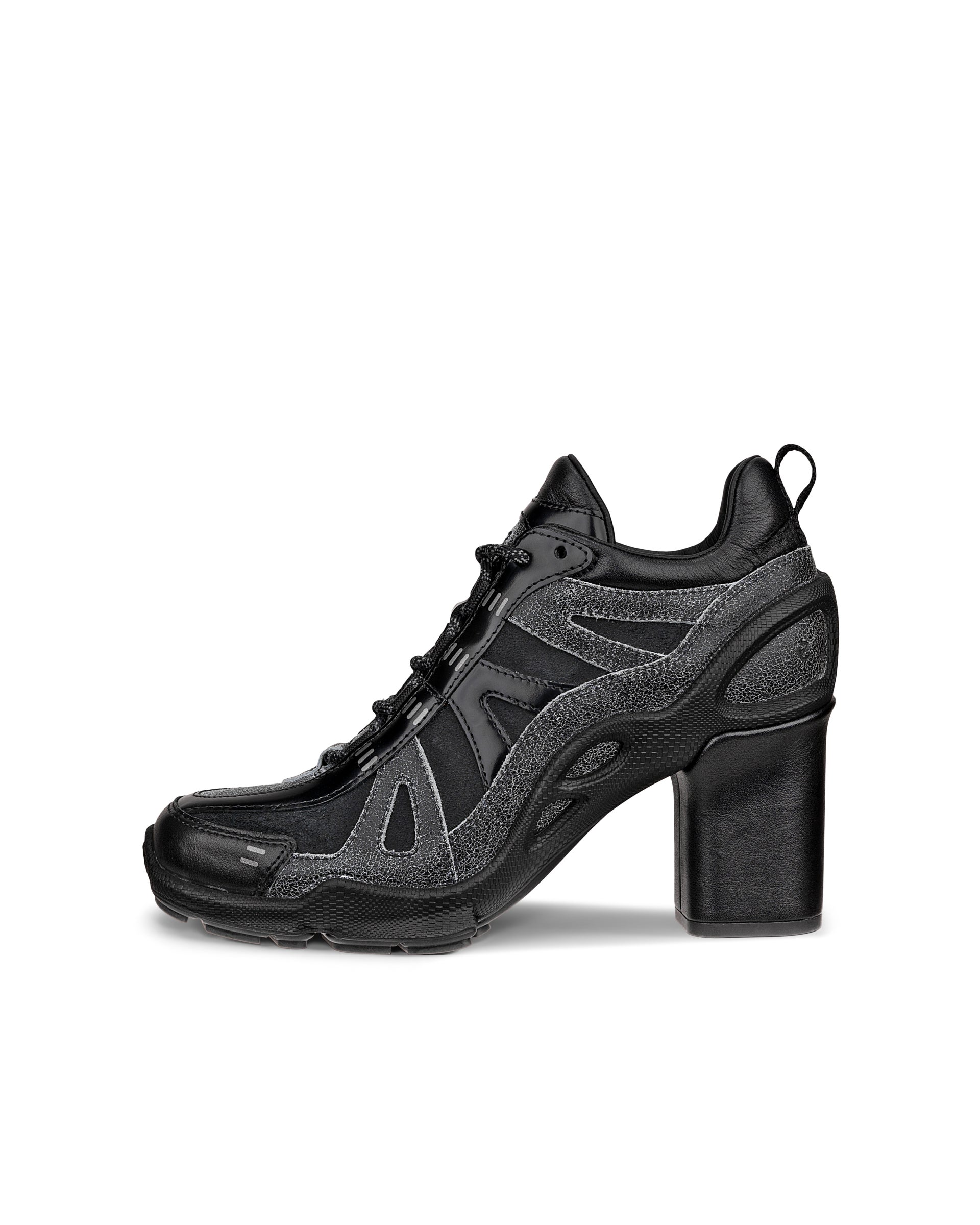 ECCO BIOM C 65 ウィメンズ レザー ハイヒール シューズ - ブラック - Outside
