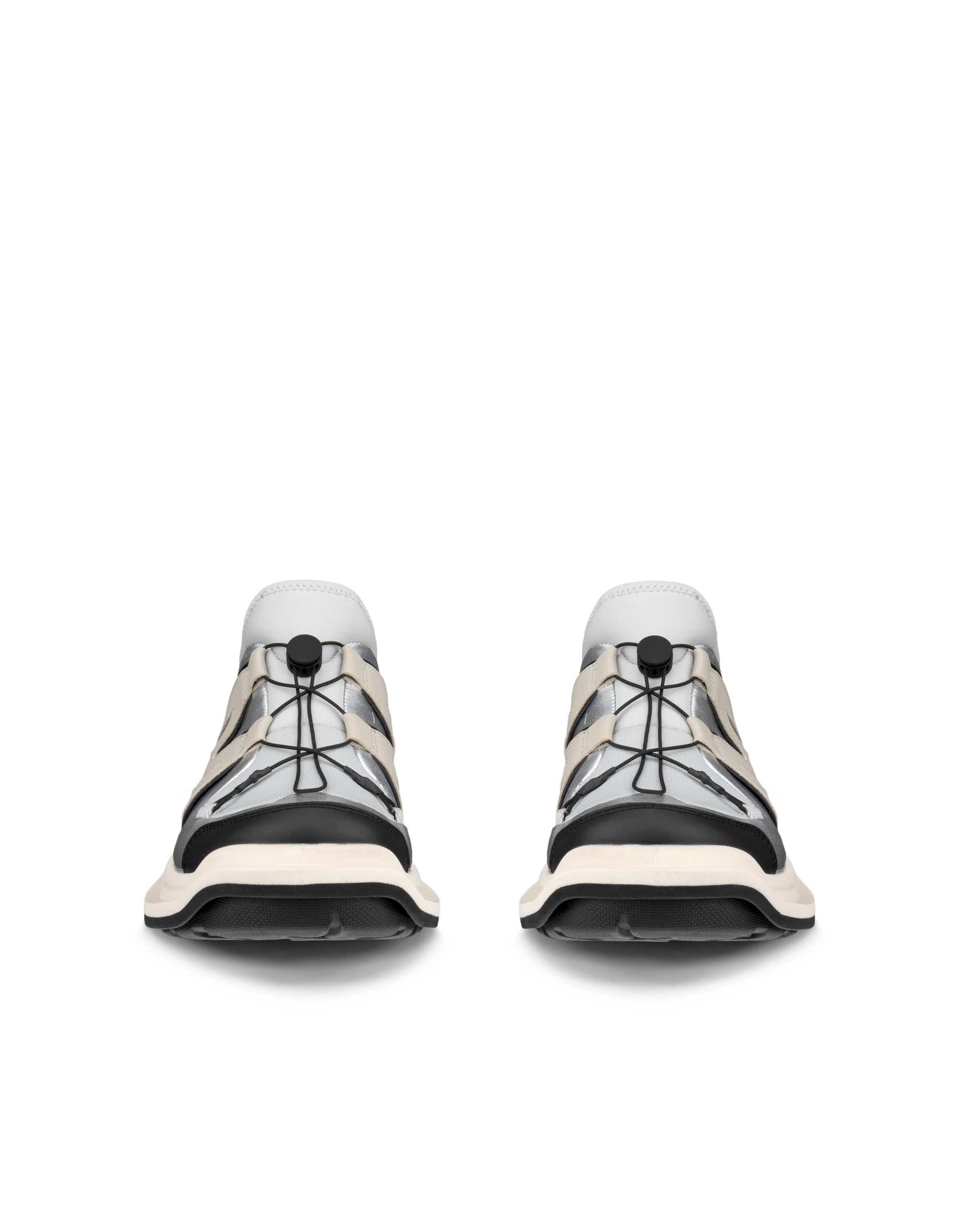 ECCO OFFROAD WOMEN ウィメンズ レザーシューズ - シルバー - Front pair