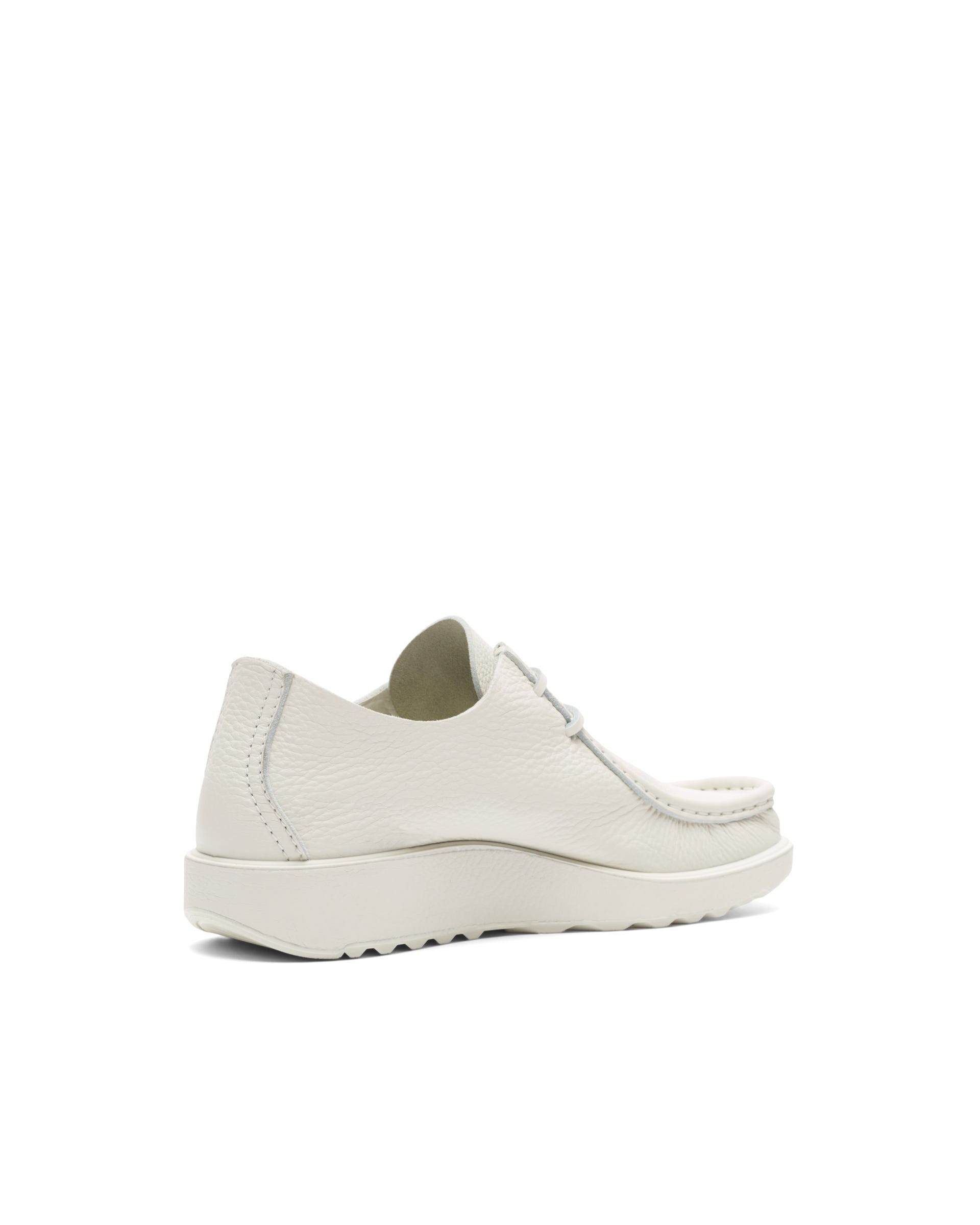 とうこ！ ECCO®.Kollektive Joke Leather Lace Shoe | White