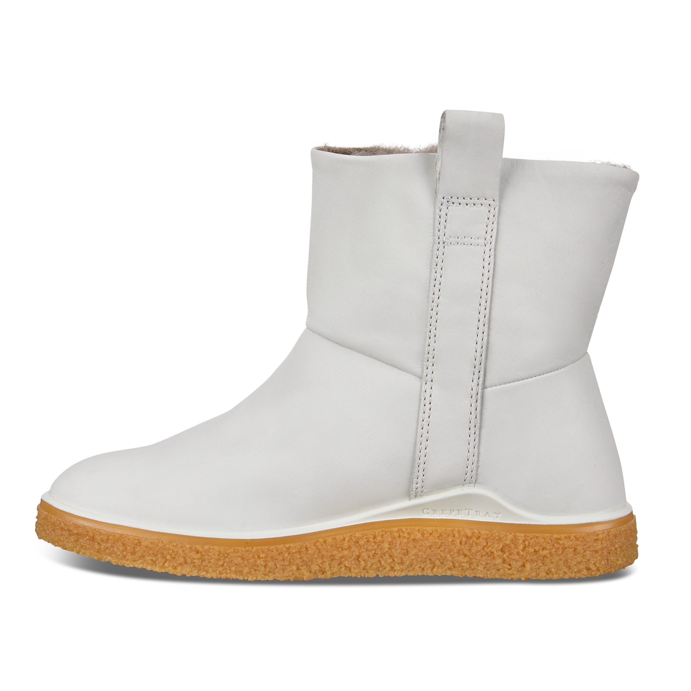 ECCO Crepetray Ankle Boot - White - Inside