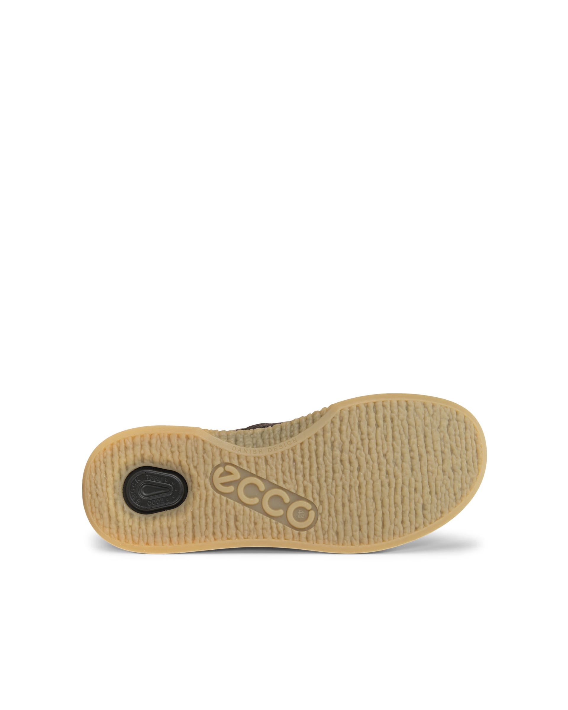 ECCO® WALKER 3.0 sko i ruskind med mokkasintå til herrer - Brun - Outside
