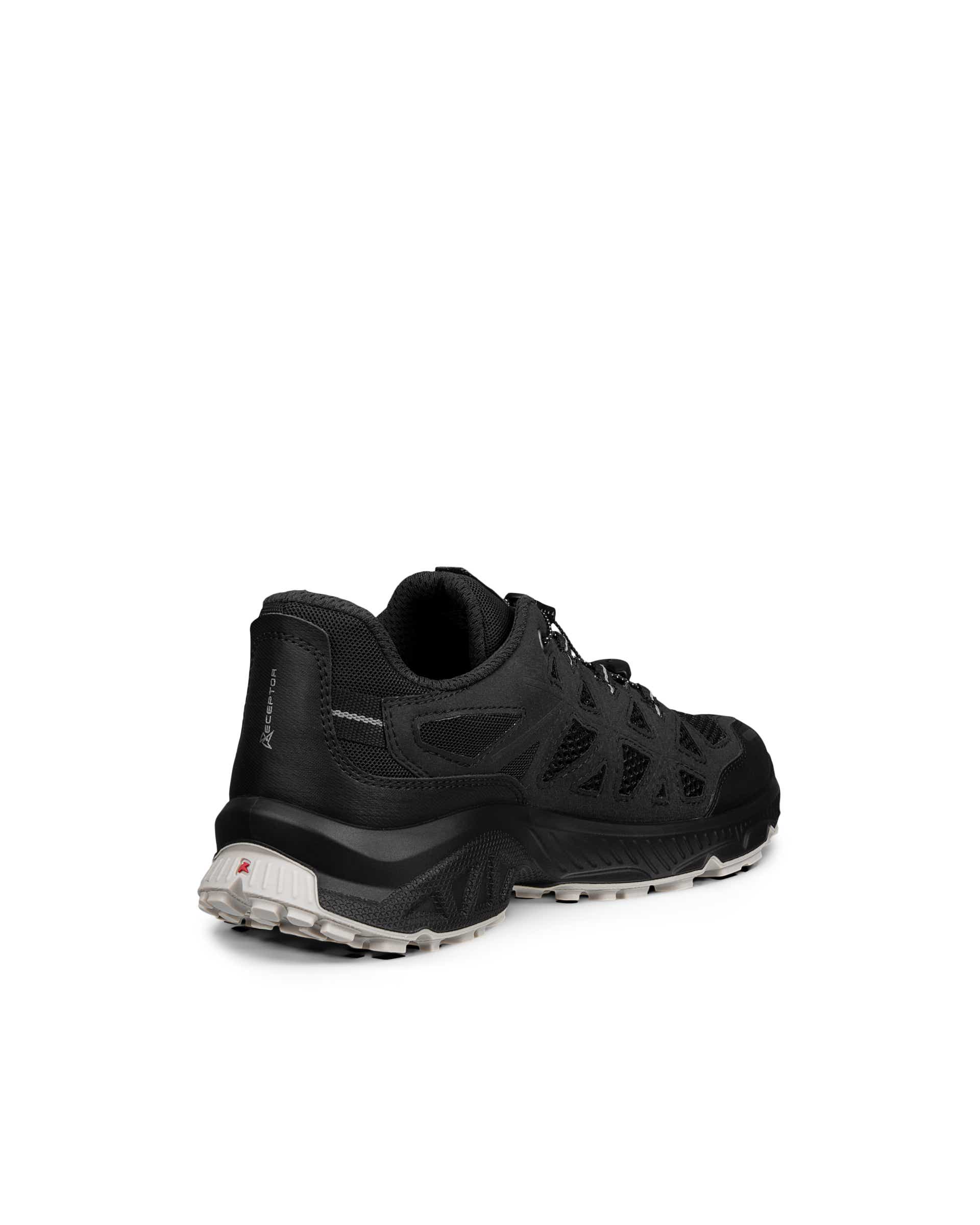 ECCO® RECEPTOR XP chaussures de course trail en toile pour femme - Noir - Back
