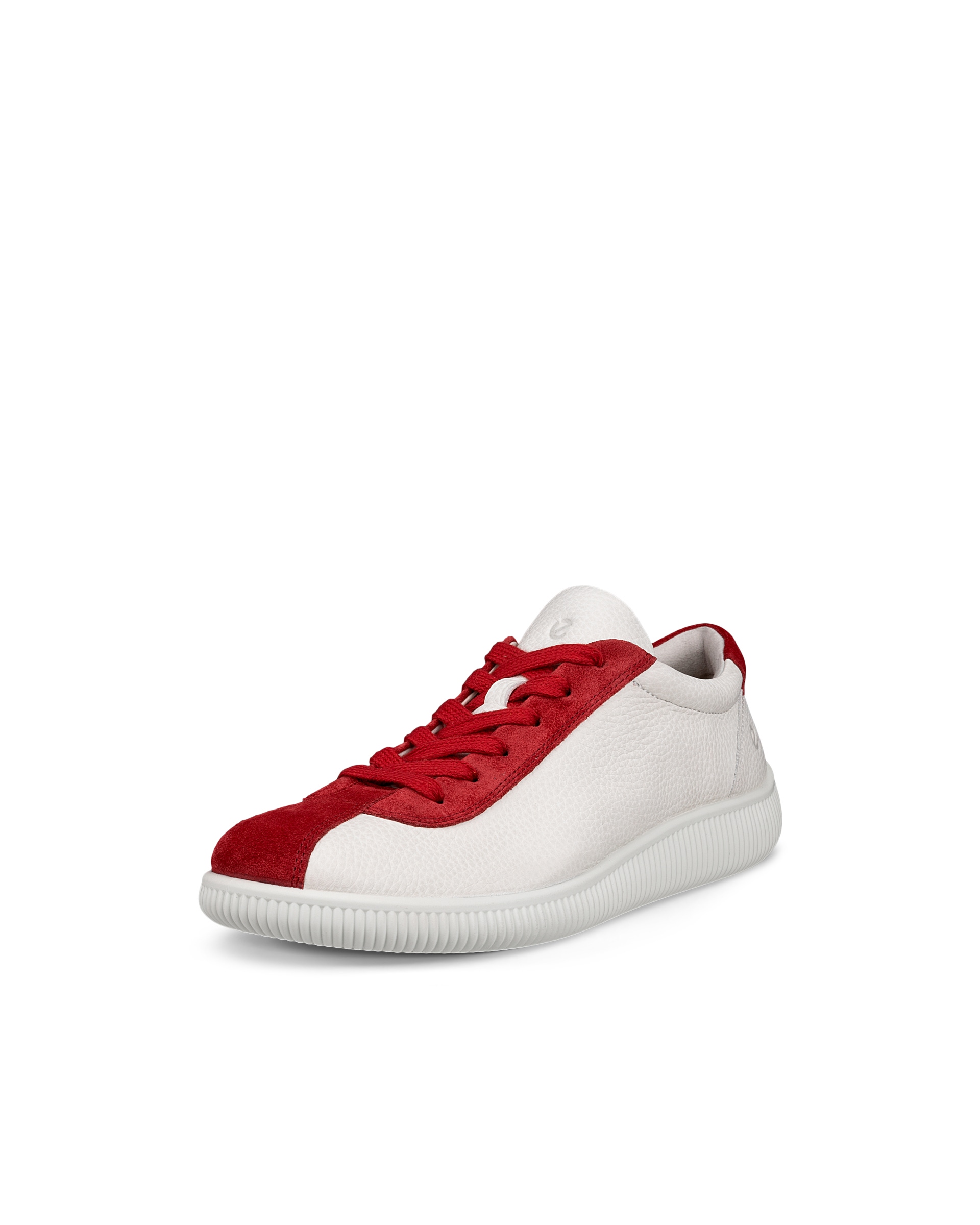 ECCO Soft Zero ウィメンズ レザースニーカー | レッド